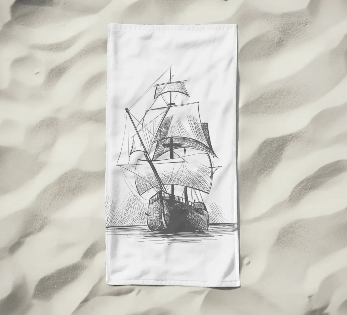 Sailing ship telo mare da Urban Art Draw