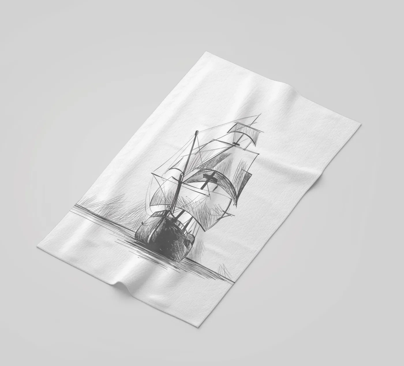 Sailing ship telo mare da Urban Art Draw