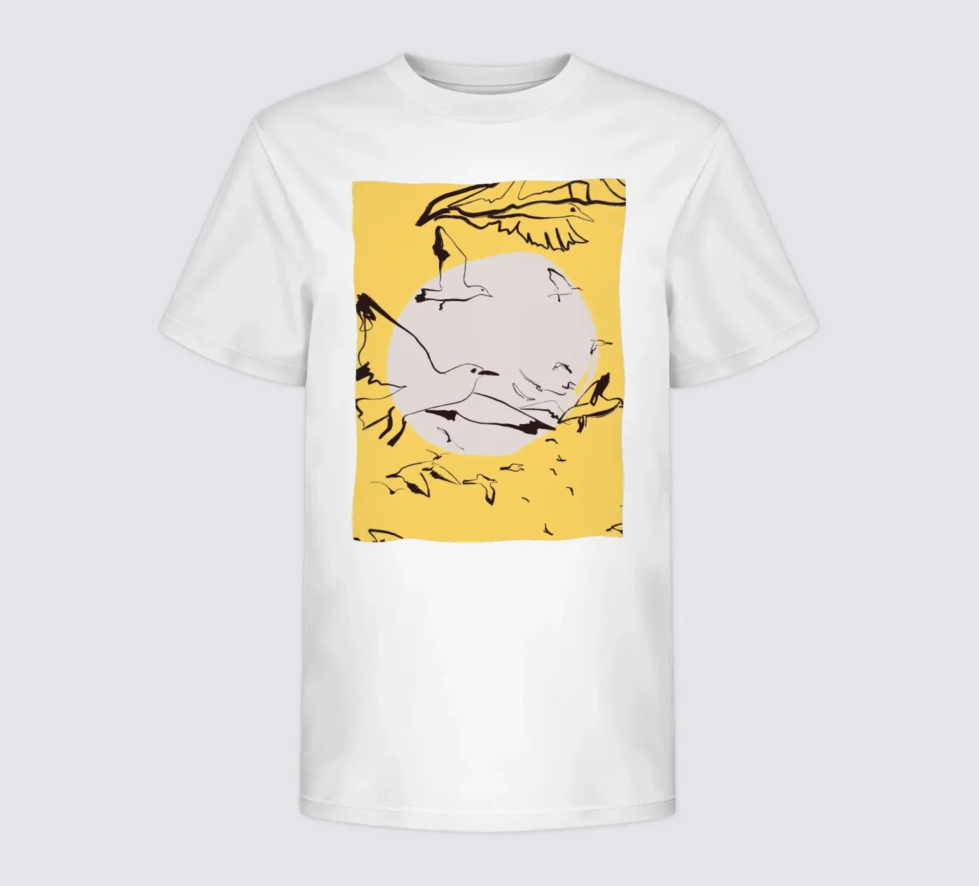 Uccelli t-shirt bambini da Urban Art Draw