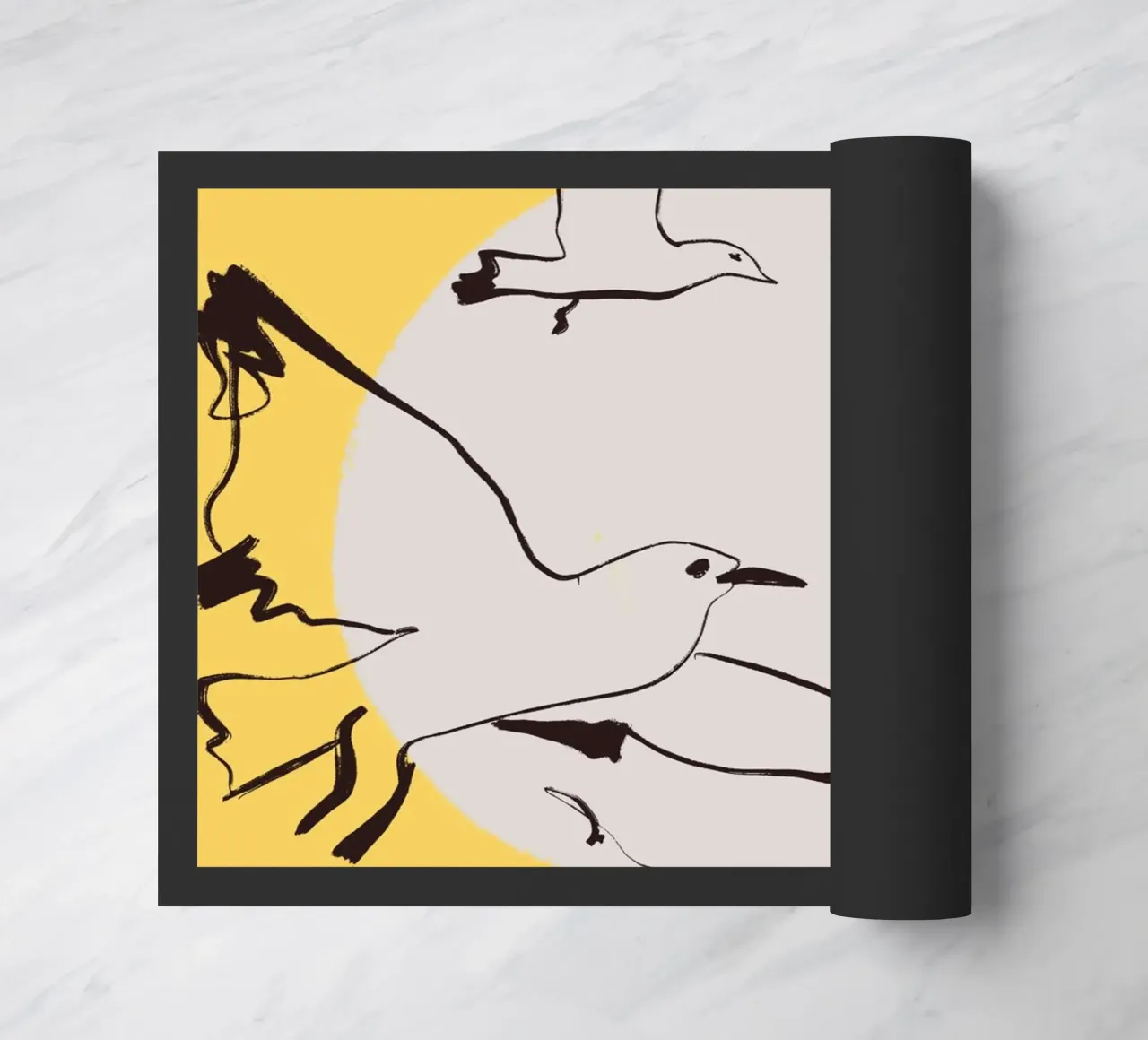 Uccelli zerbino da Urban Art Draw