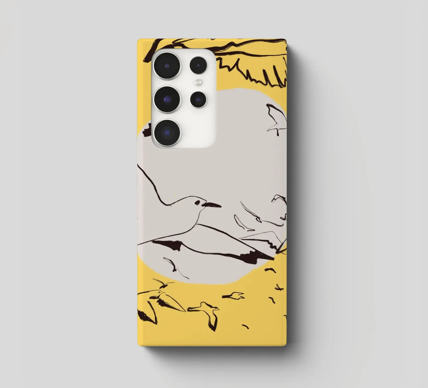 Uccelli cover samsung da Urban Art Draw