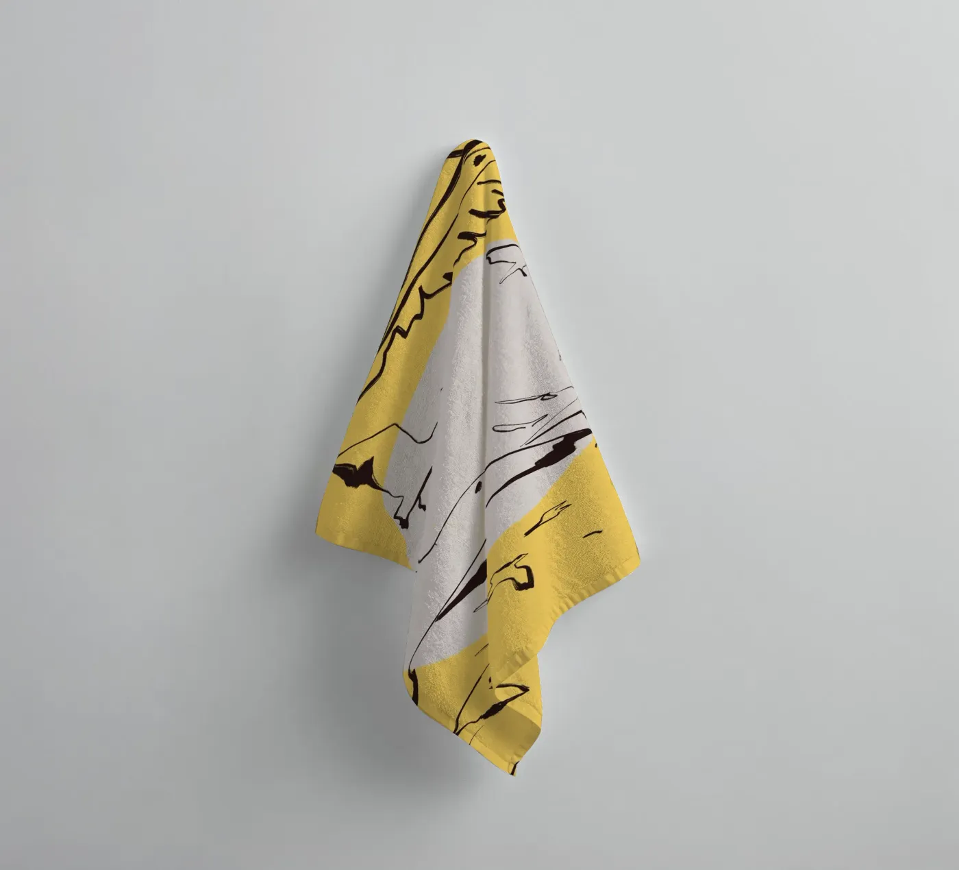 Oiseaux serviette de bain de Urban Art Draw