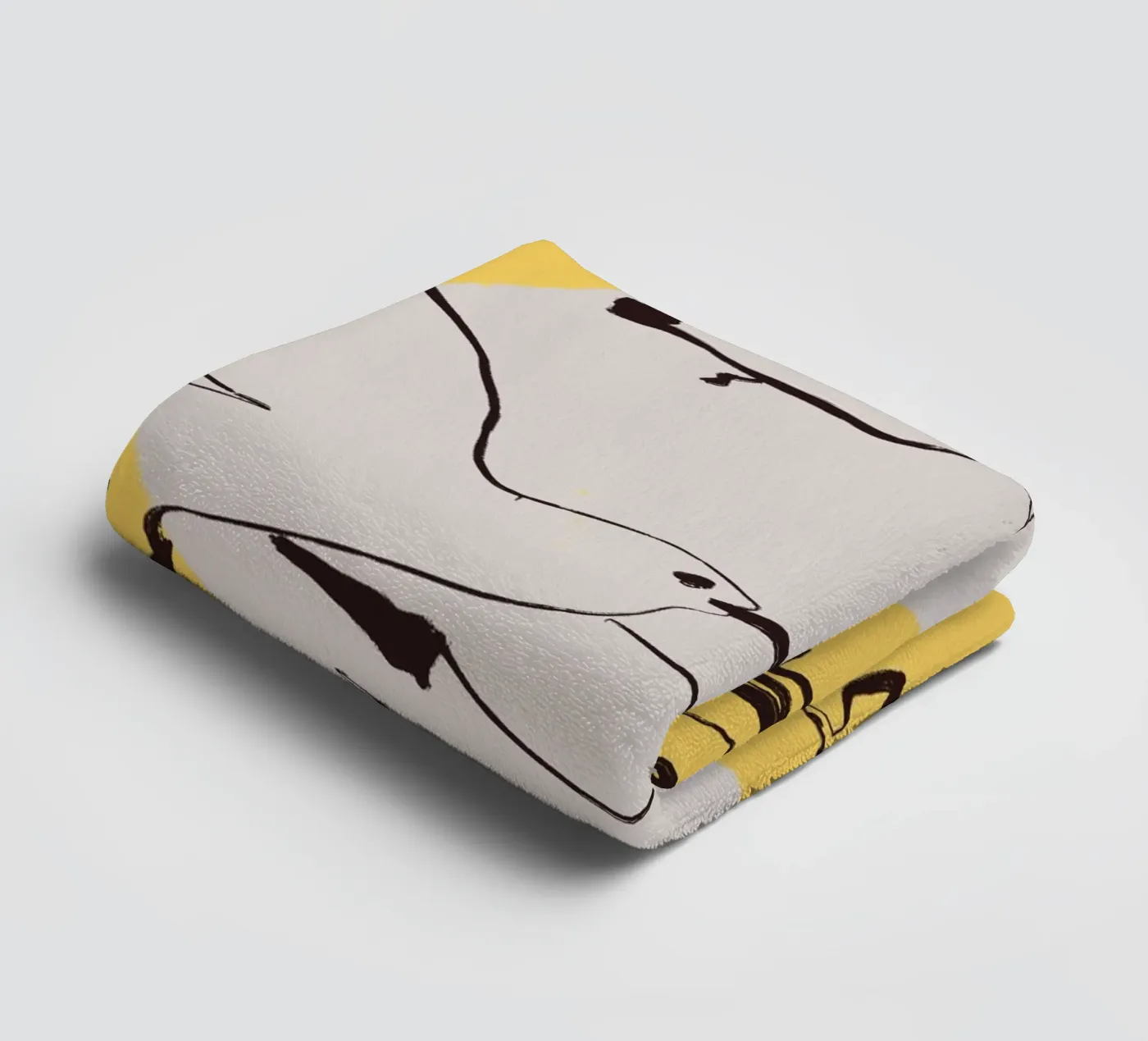 Oiseaux serviette de bain de Urban Art Draw