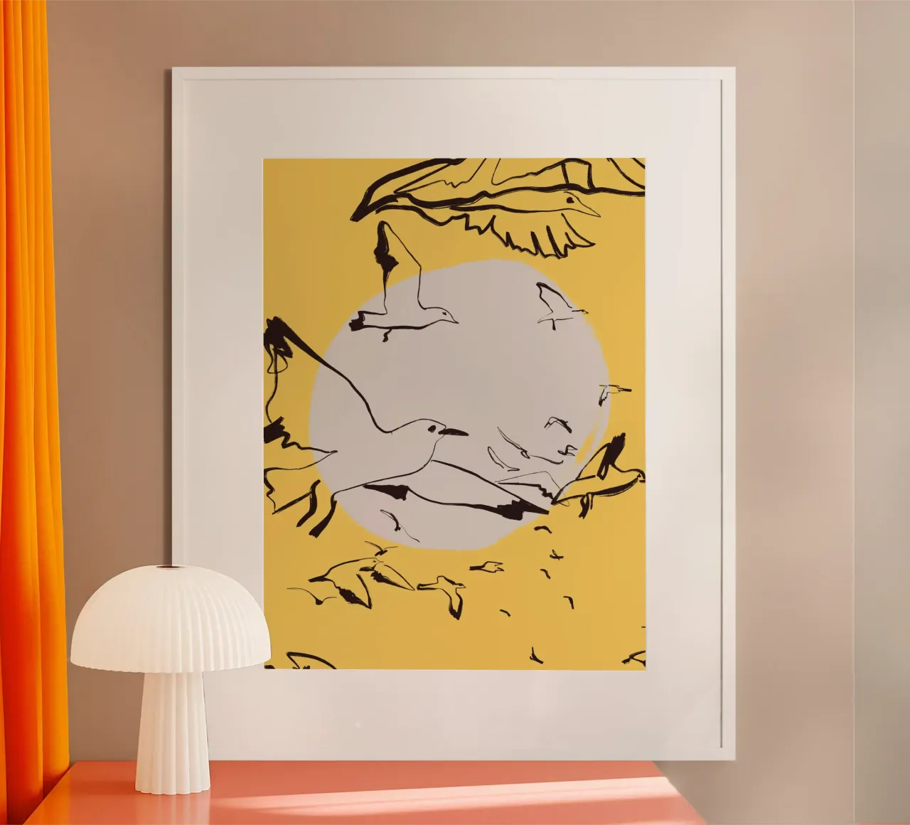 Uccelli poster da Urban Art Draw