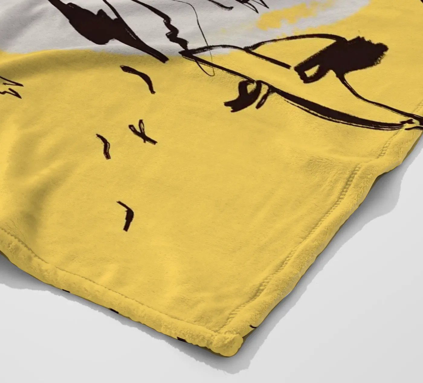 Vogels fleecedeken van Urban Art Draw