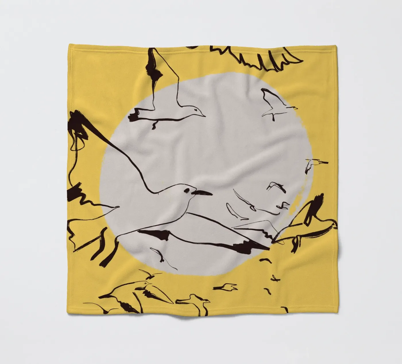 Birds coperta in pile da Urban Art Draw