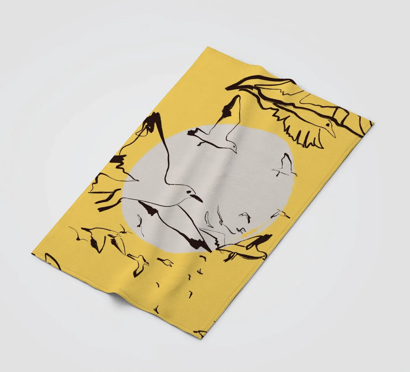 Birds coperta in pile da Urban Art Draw