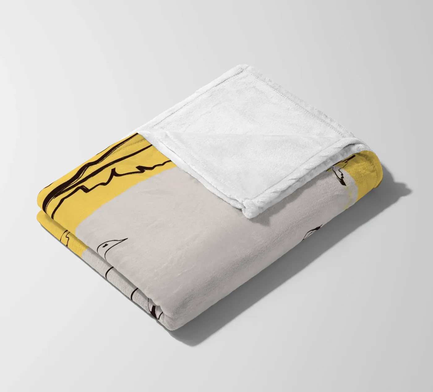 Birds coperta in pile da Urban Art Draw