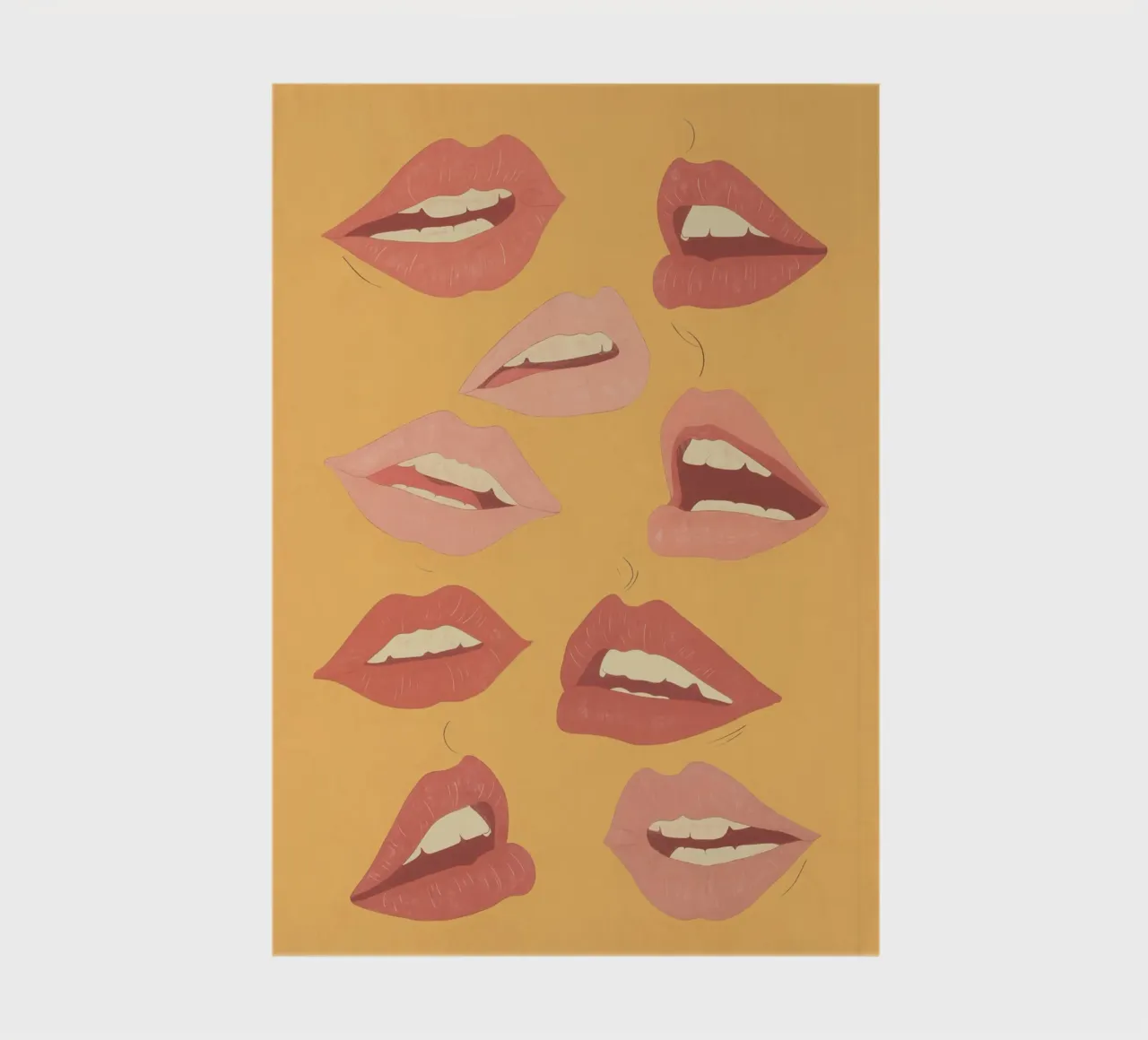 Playful Lips notebook by ThingDesign