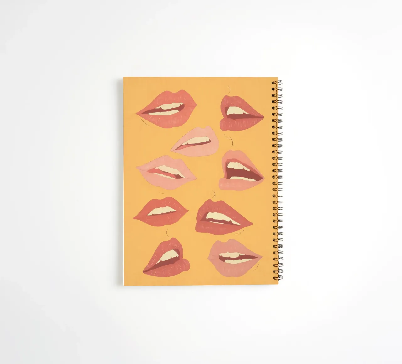 Verspielte Lippen Ringbuch von ThingDesign