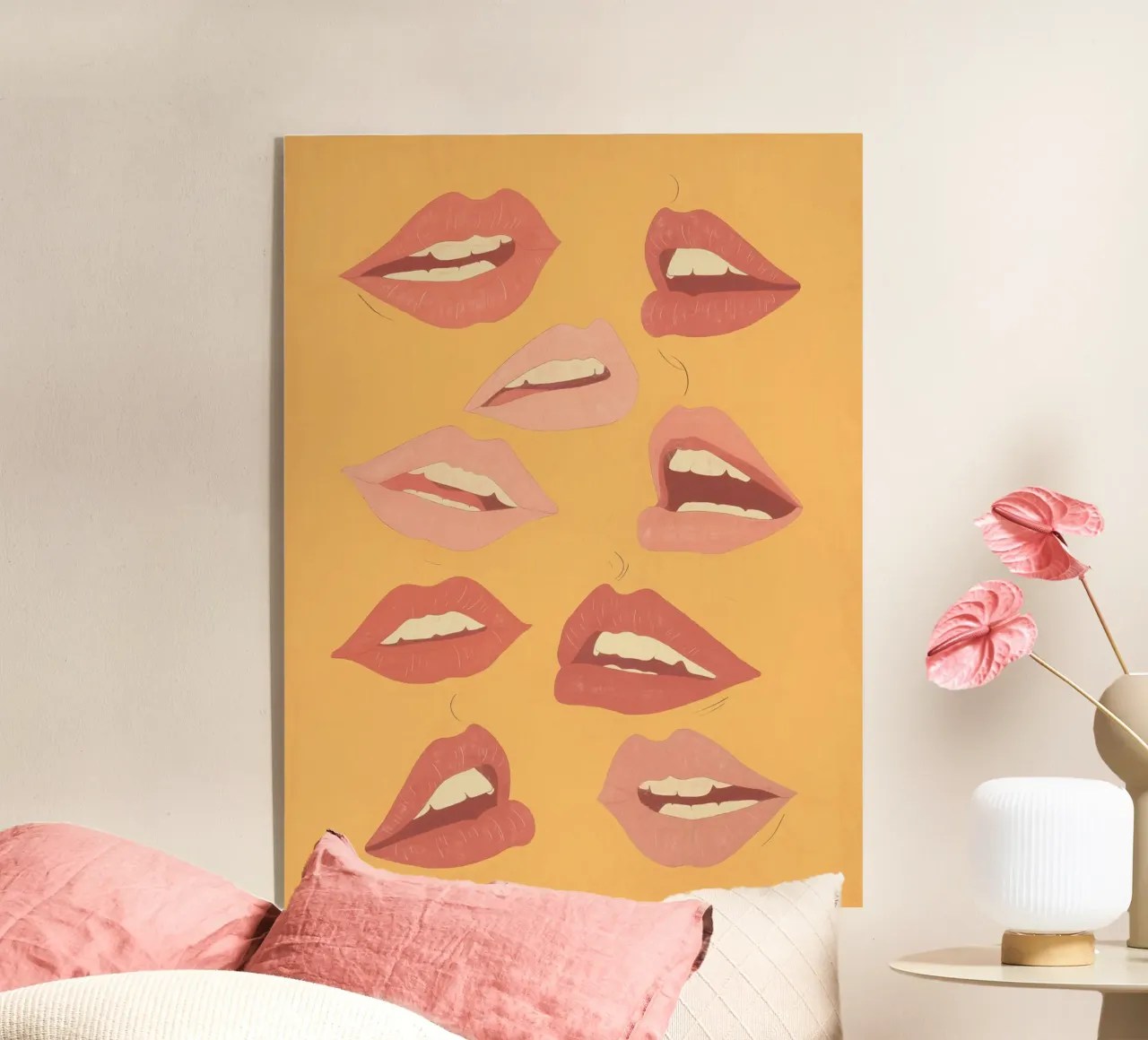 Labbra giocose plexiglass da ThingDesign