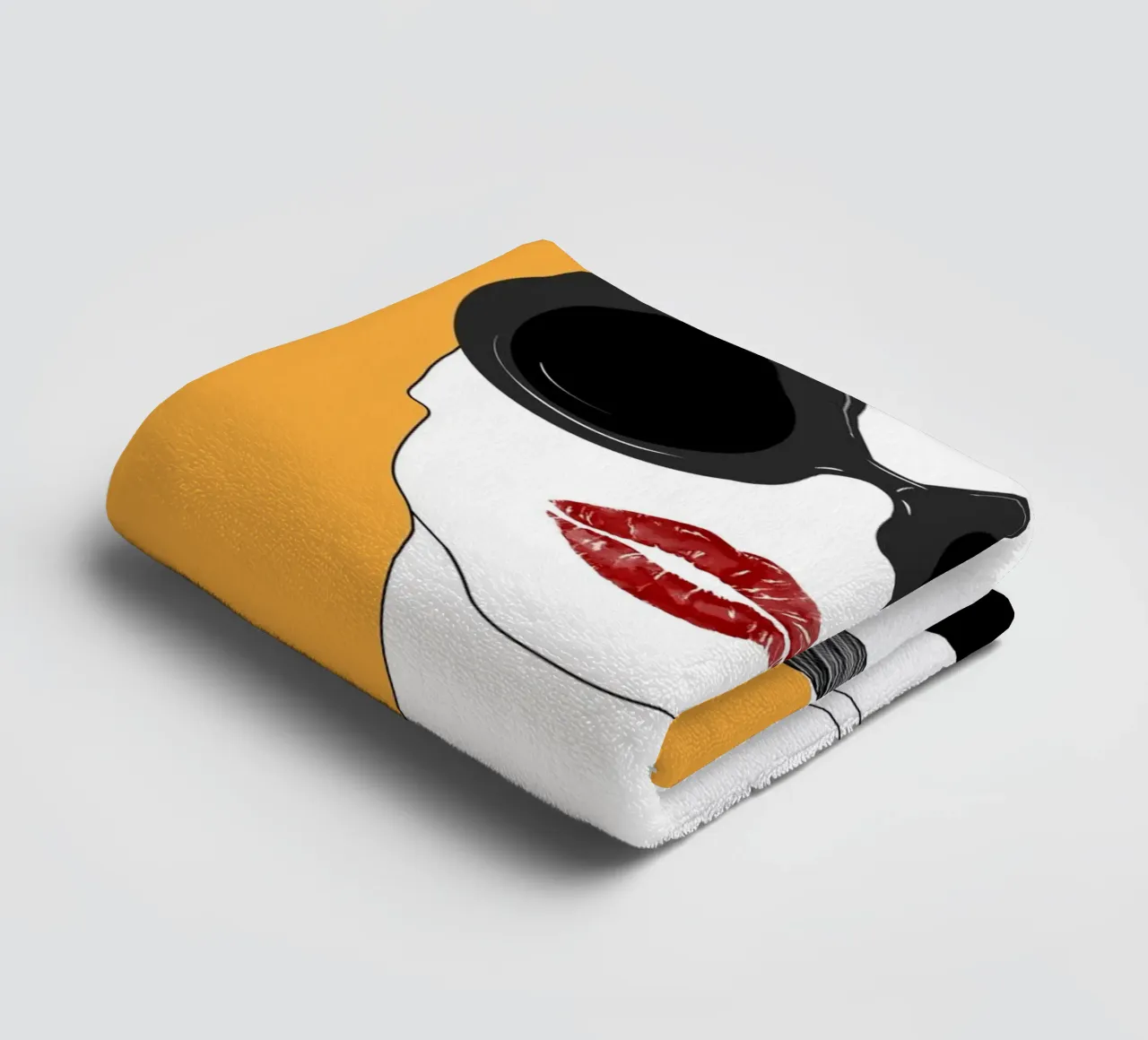 Shades of Confidence towel by Urban Art Draw