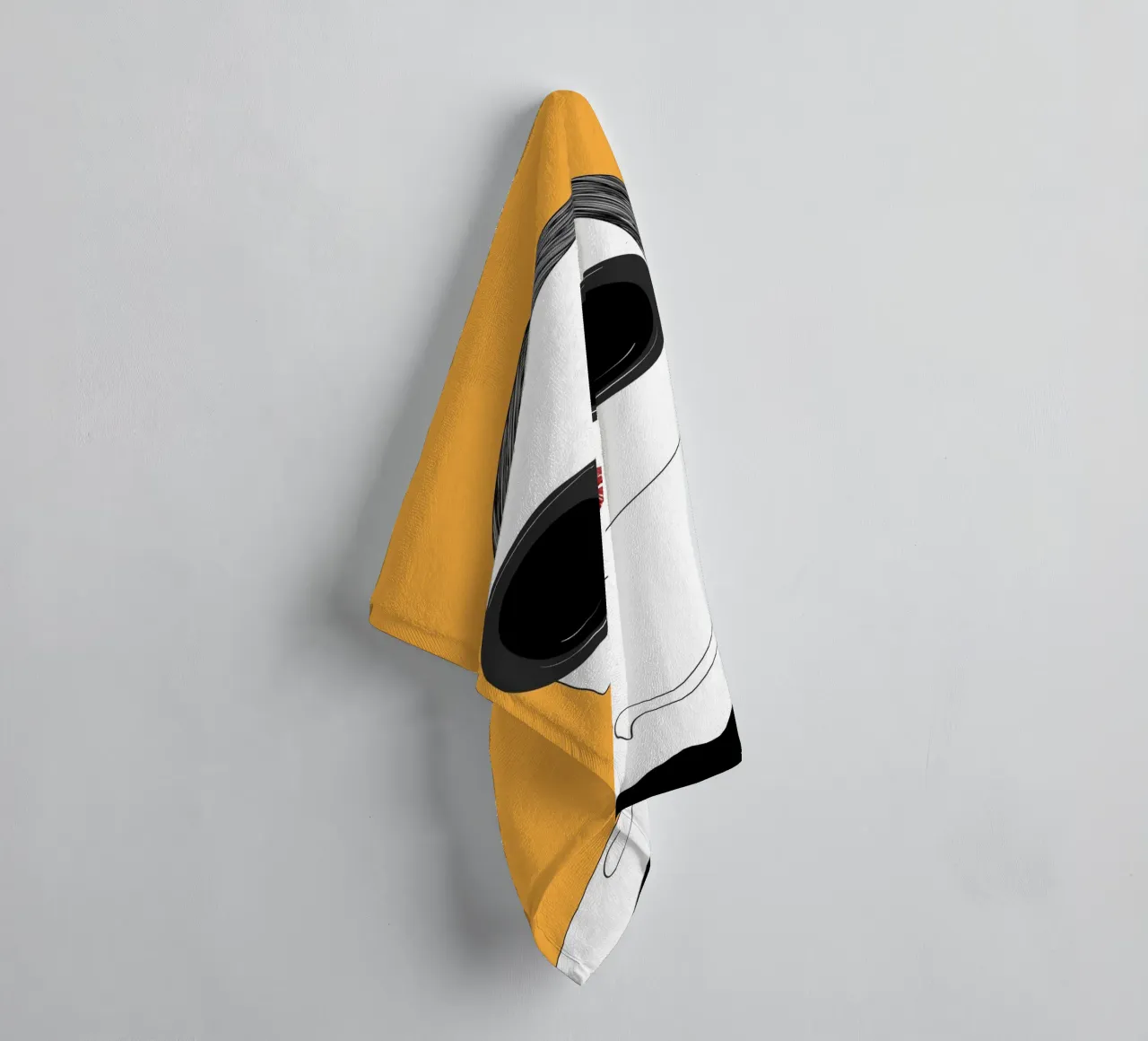 Shades of Confidence towel by Urban Art Draw