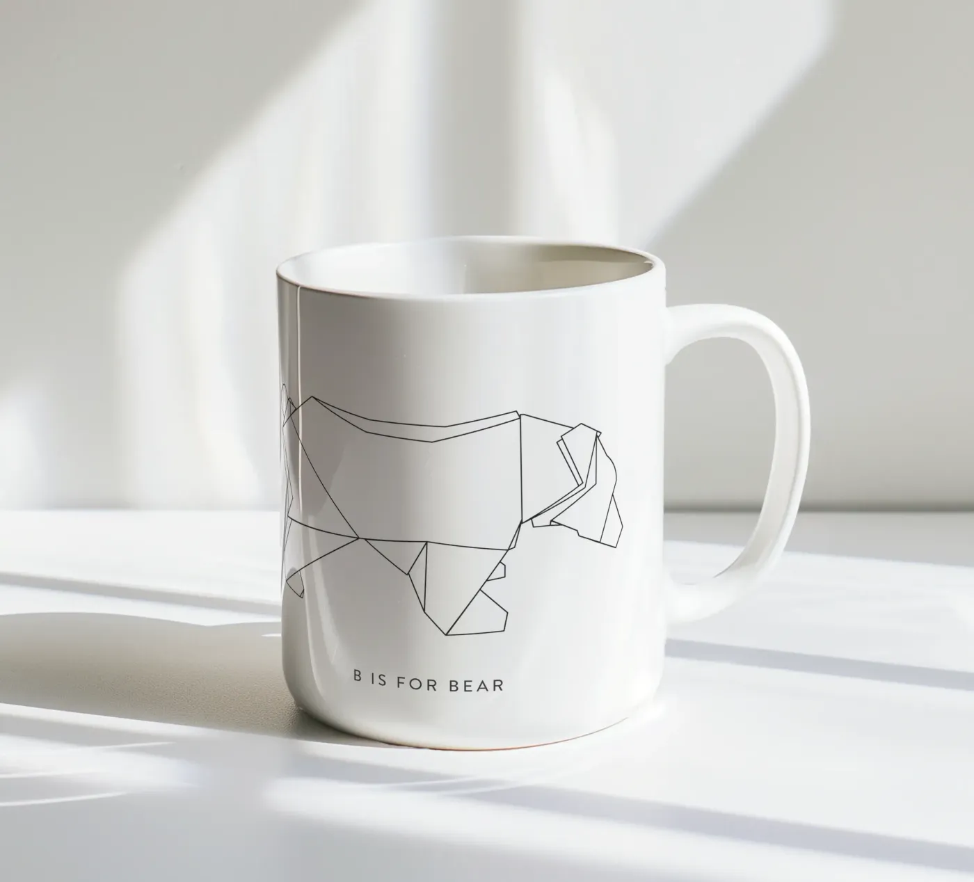 B ceramic mug by Julia Marquardt-Lott