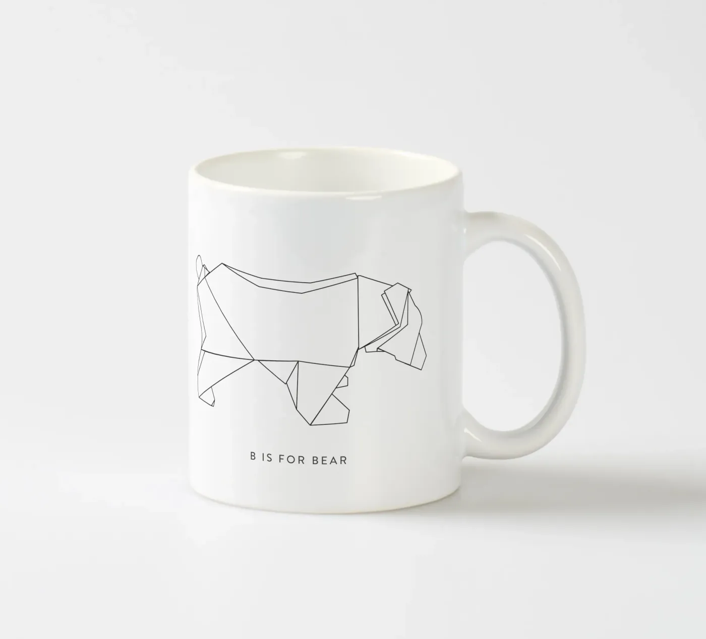 B ceramic mug by Julia Marquardt-Lott