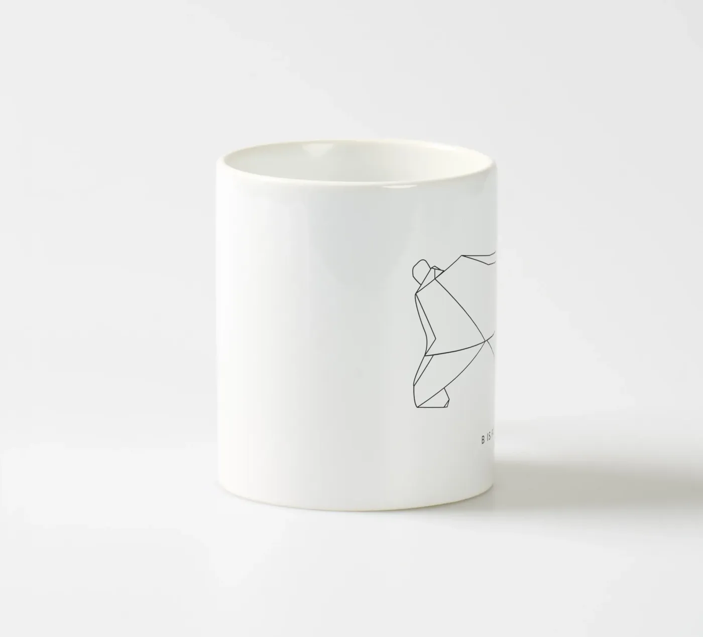 B ceramic mug by Julia Marquardt-Lott