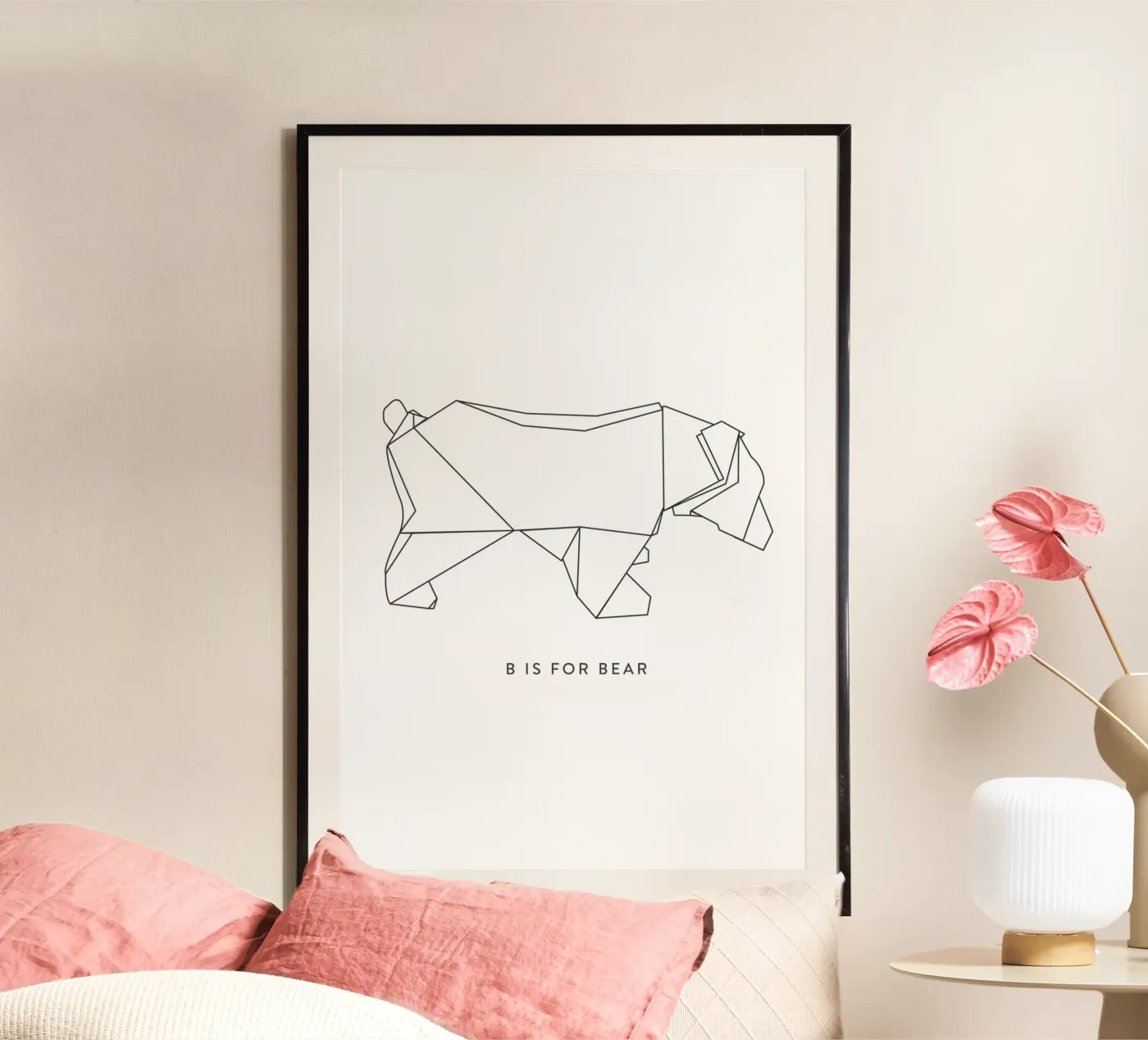 B poster by Julia Marquardt-Lott