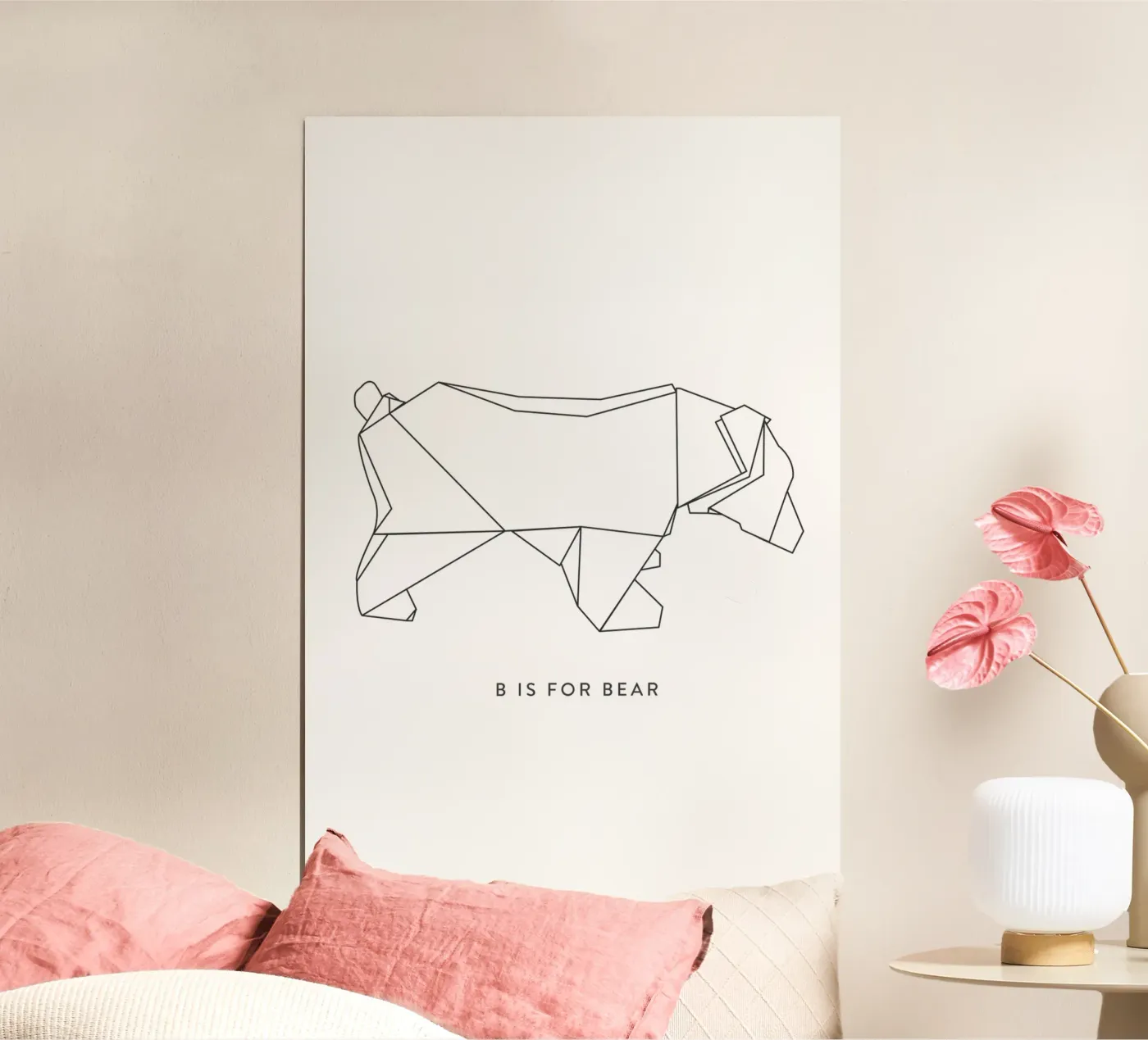 B poster by Julia Marquardt-Lott