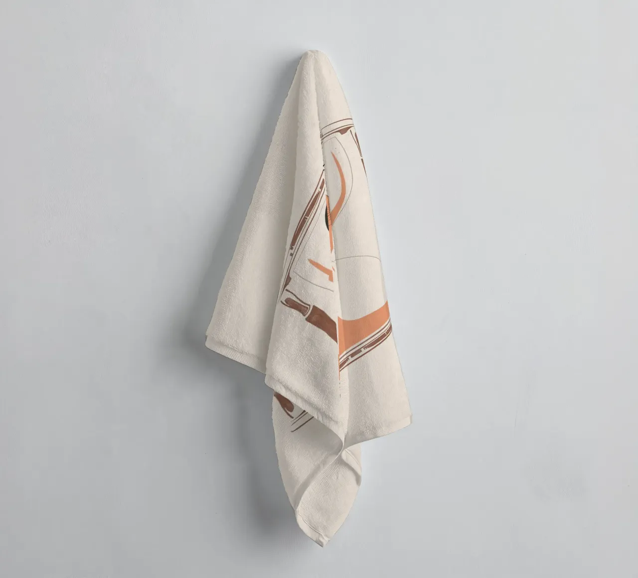 Moments Within Time towel by Urban Art Draw