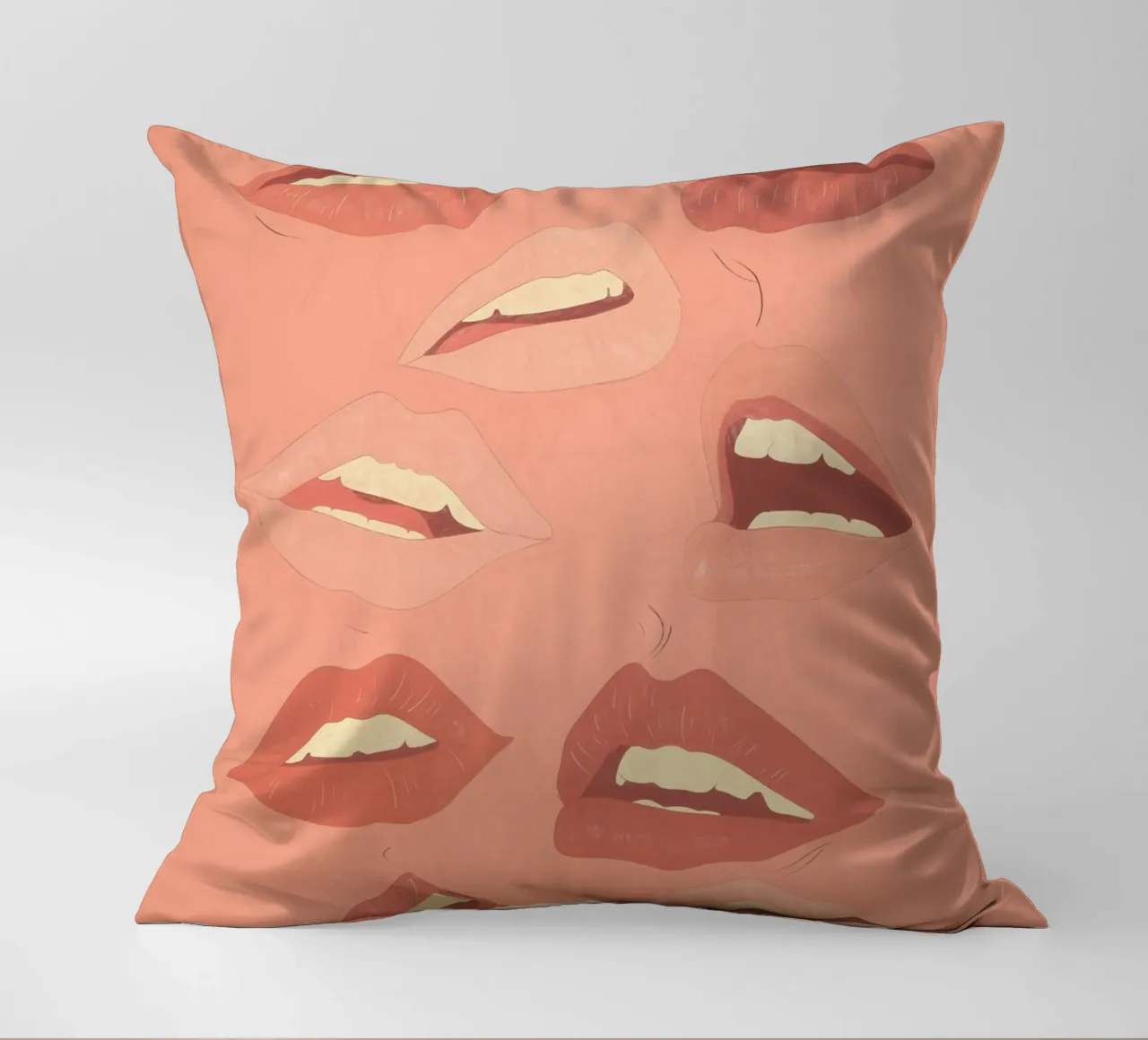 Labbra giocose cuscino da ThingDesign