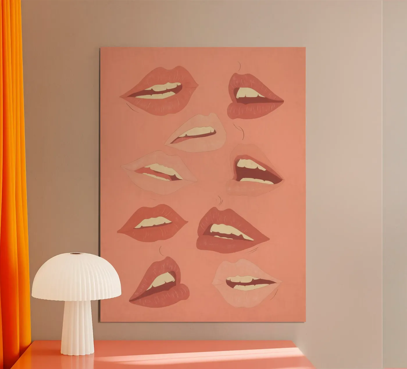 Labbra giocose poster da ThingDesign