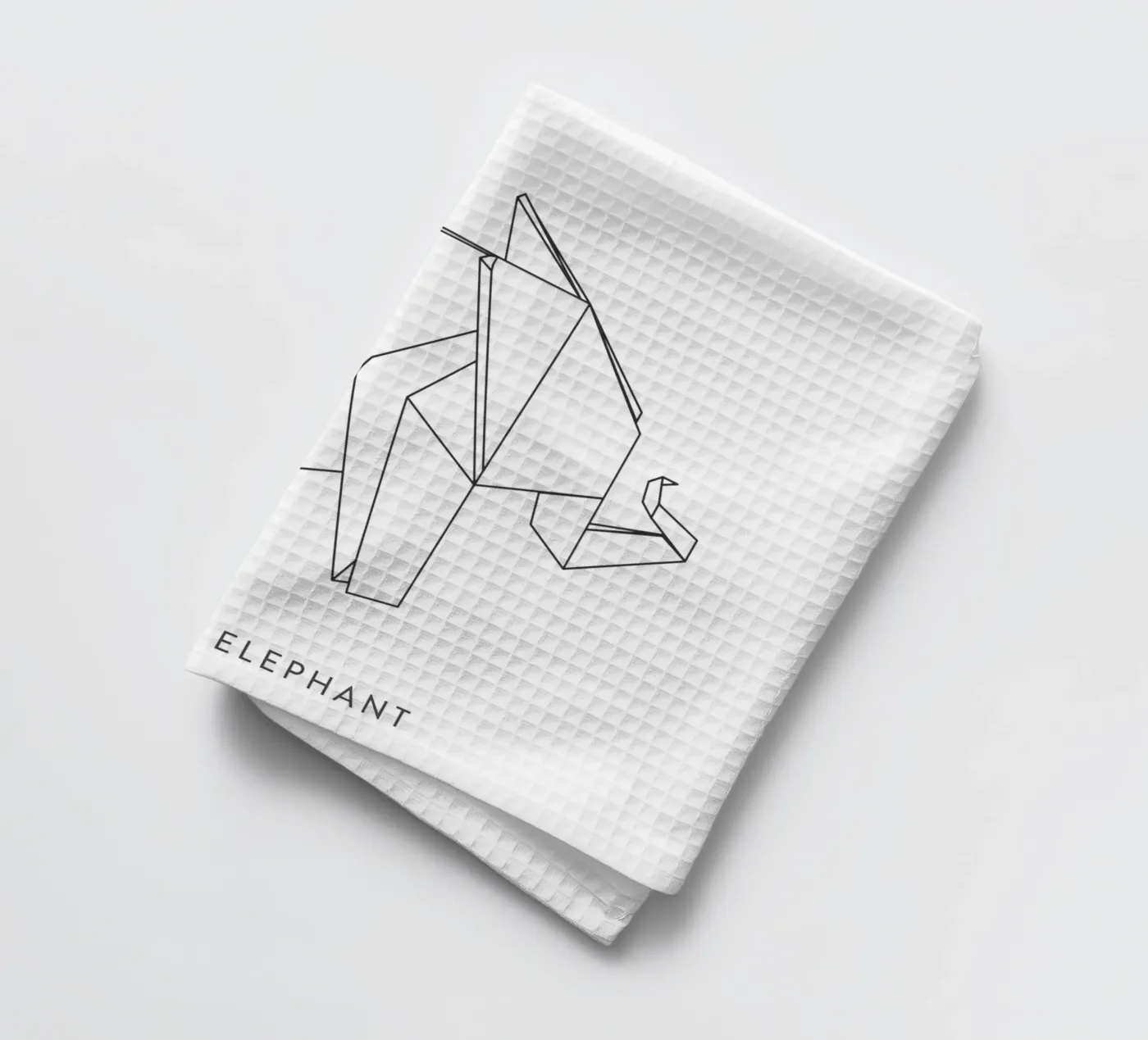 E tea towel by Julia Marquardt-Lott