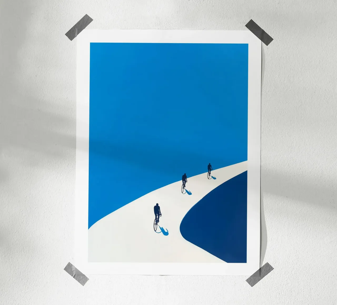 Poster per ciclisti minimalisti poster da DWA