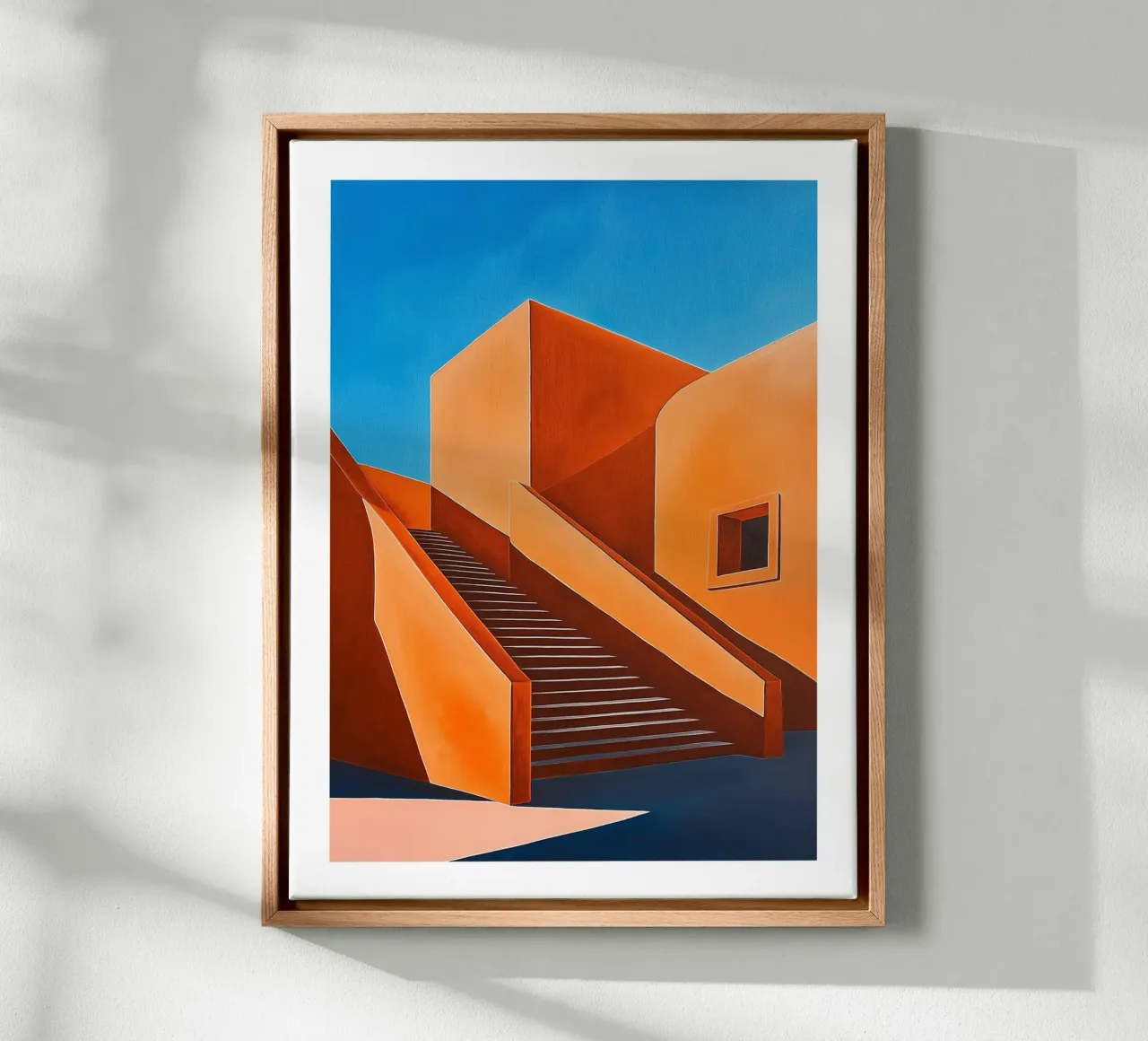 Scala moderna e di design tela da DWA