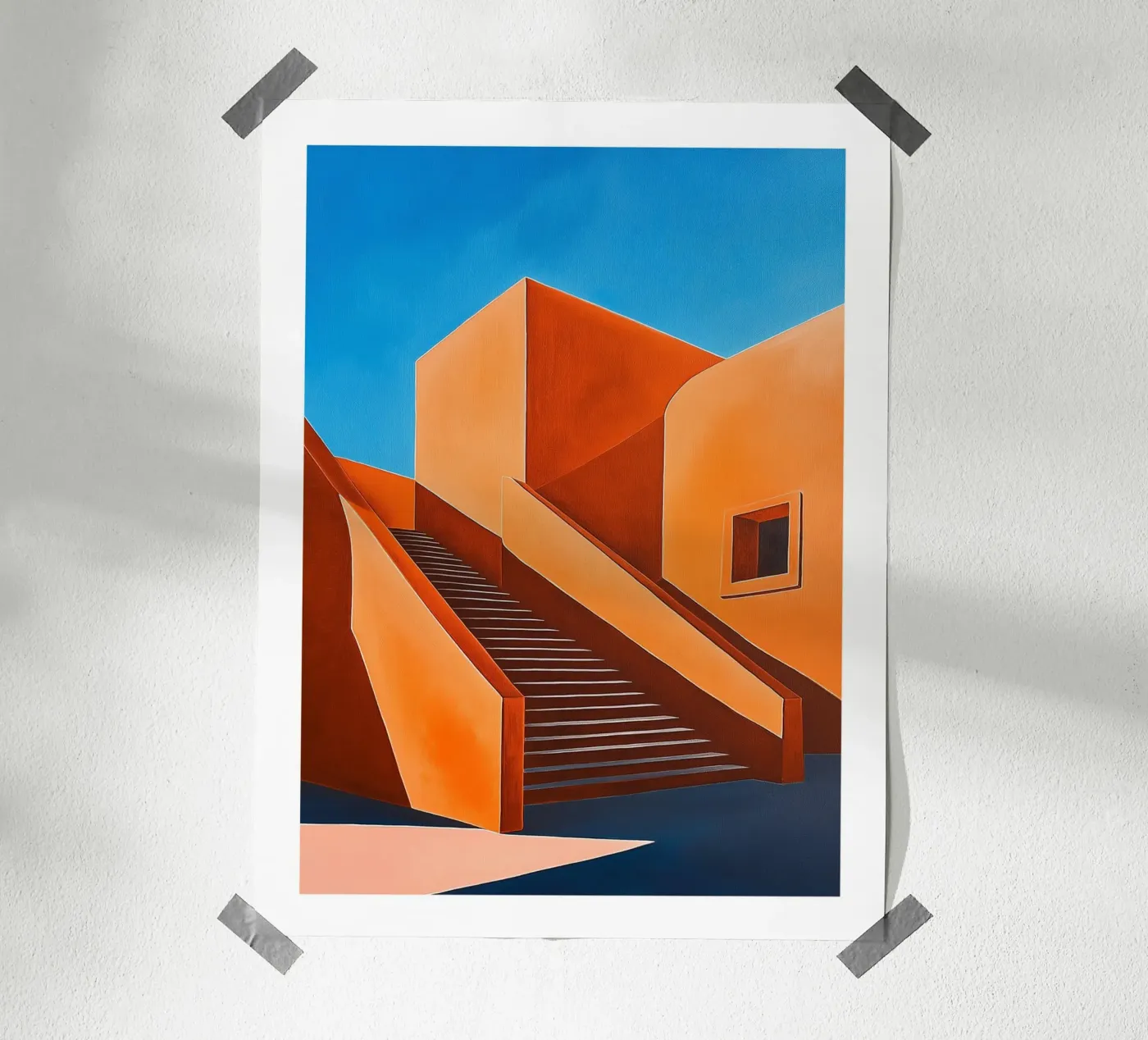 Scala moderna e di design poster da DWA