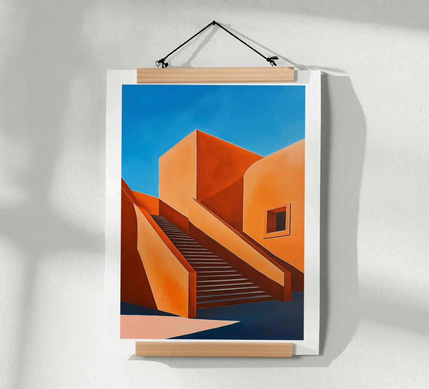 Scala moderna e di design poster da DWA