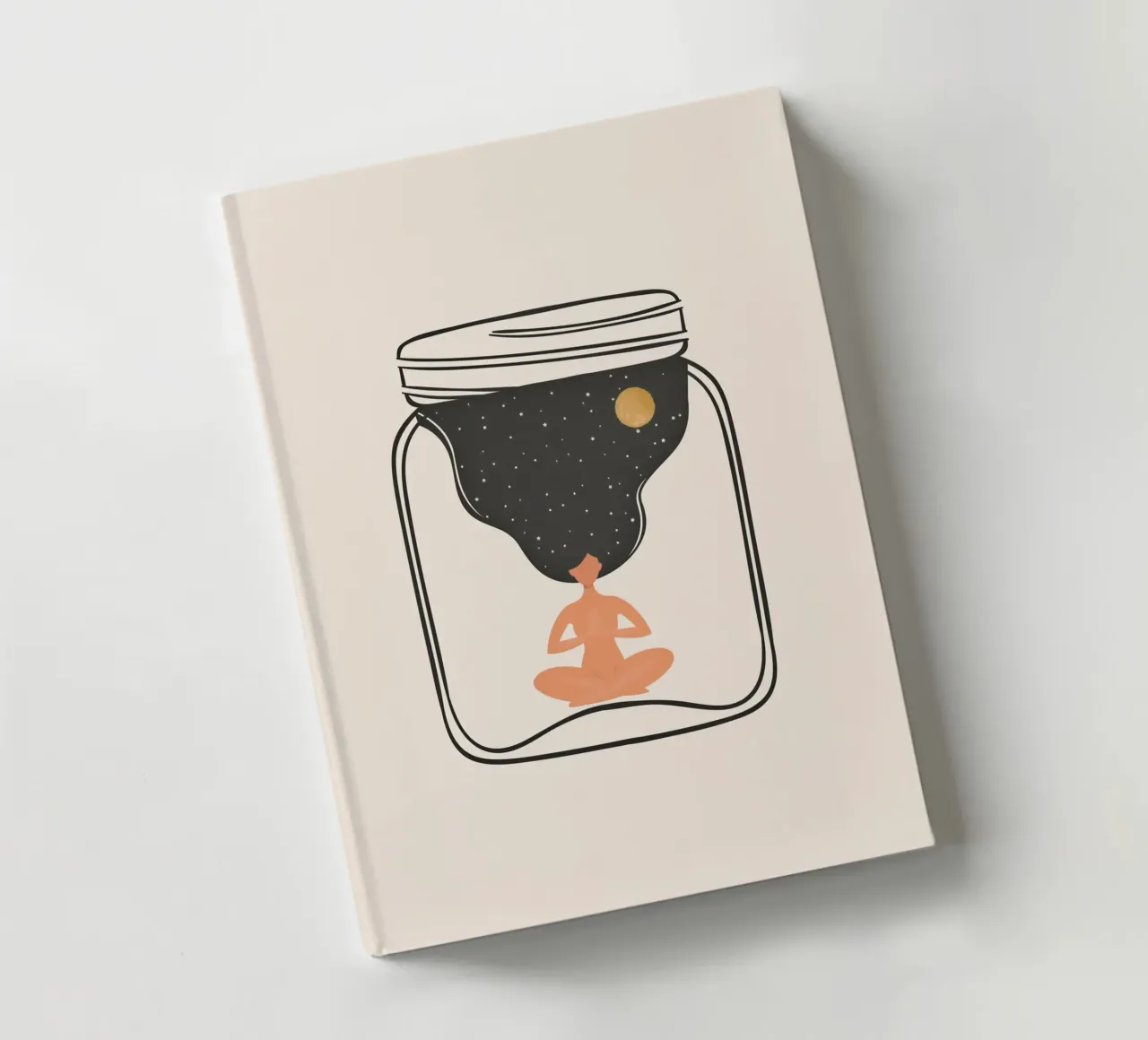 Cosmic Meditation notebook by Urban Art Draw