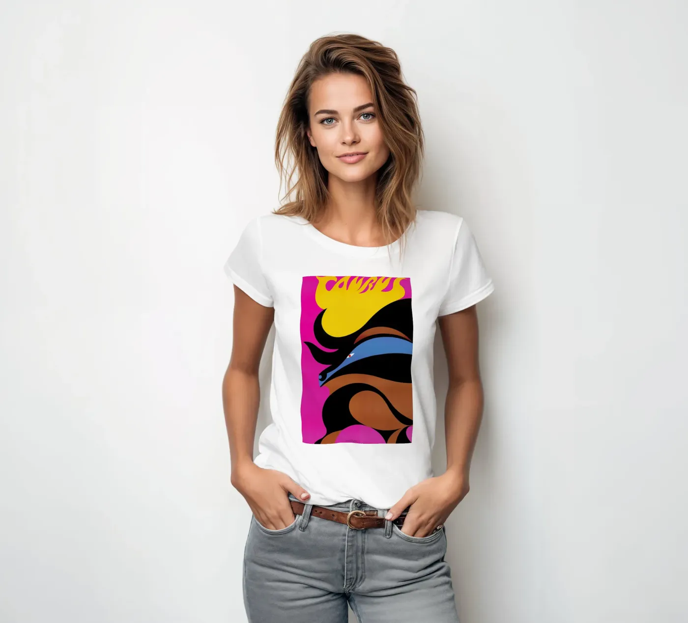 Taurus t-shirt da donna da Simboli Design