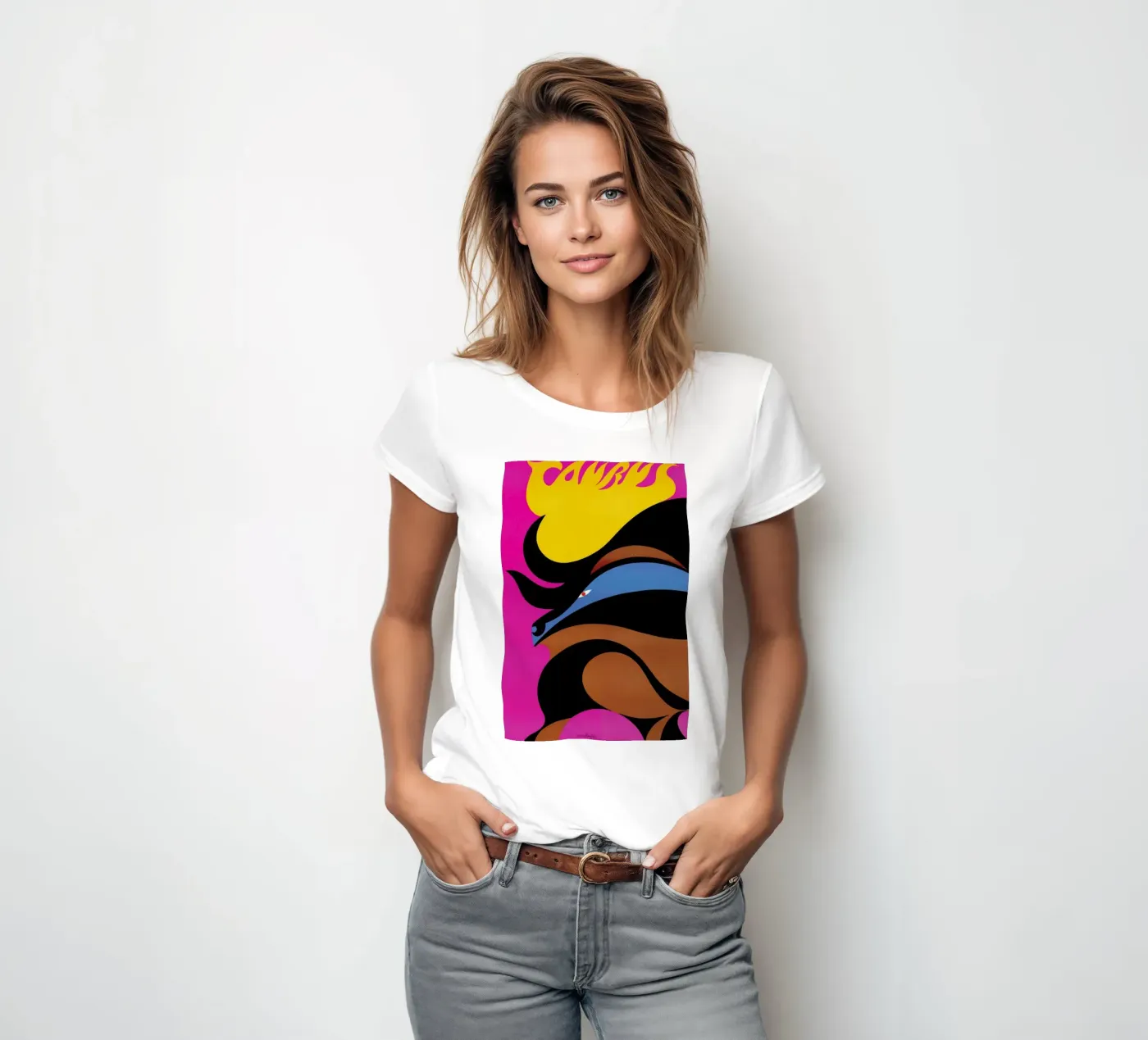 Taurus t-shirt da donna da Simboli Design