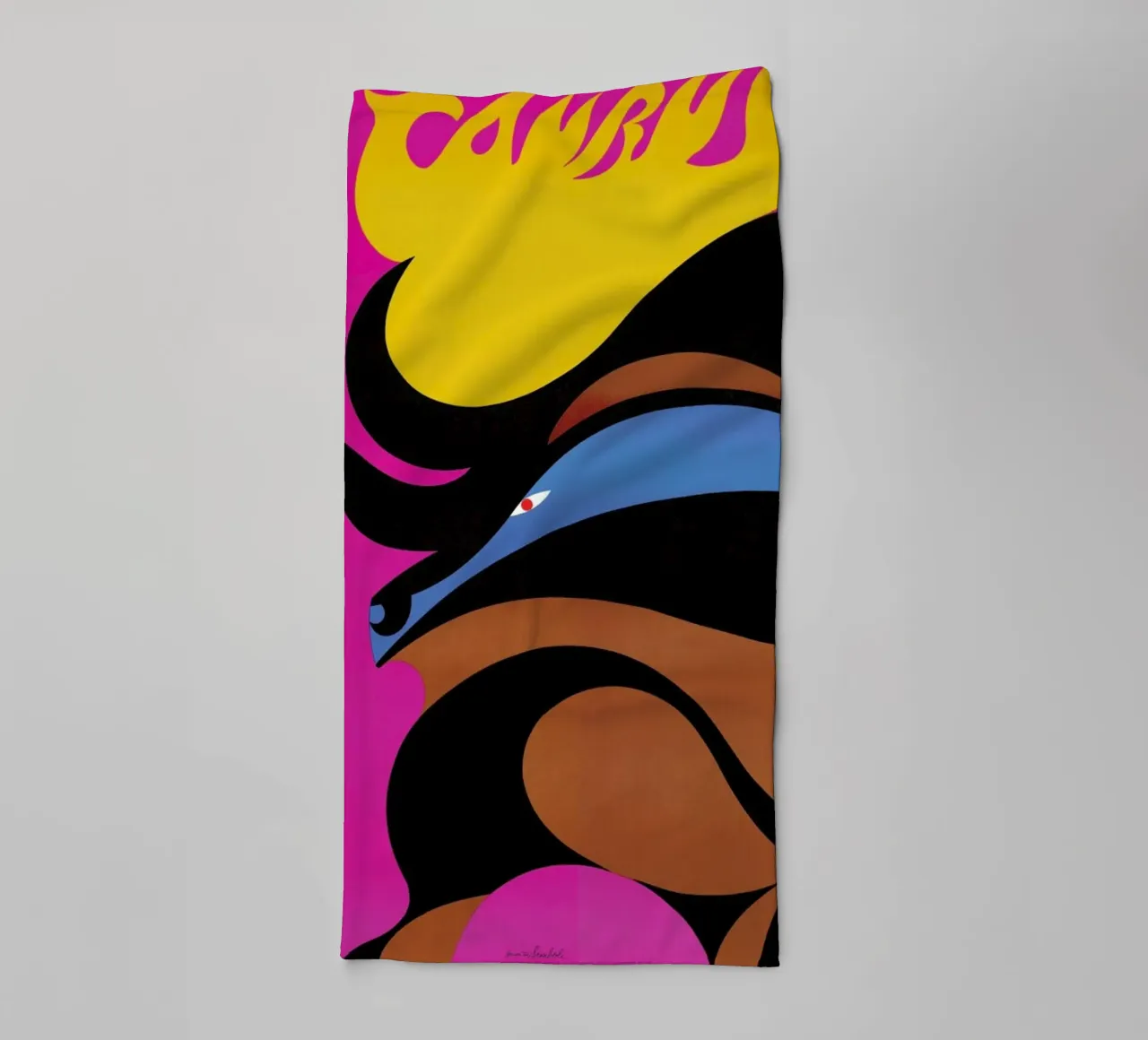 Taurus badhanddoek van Simboli Design