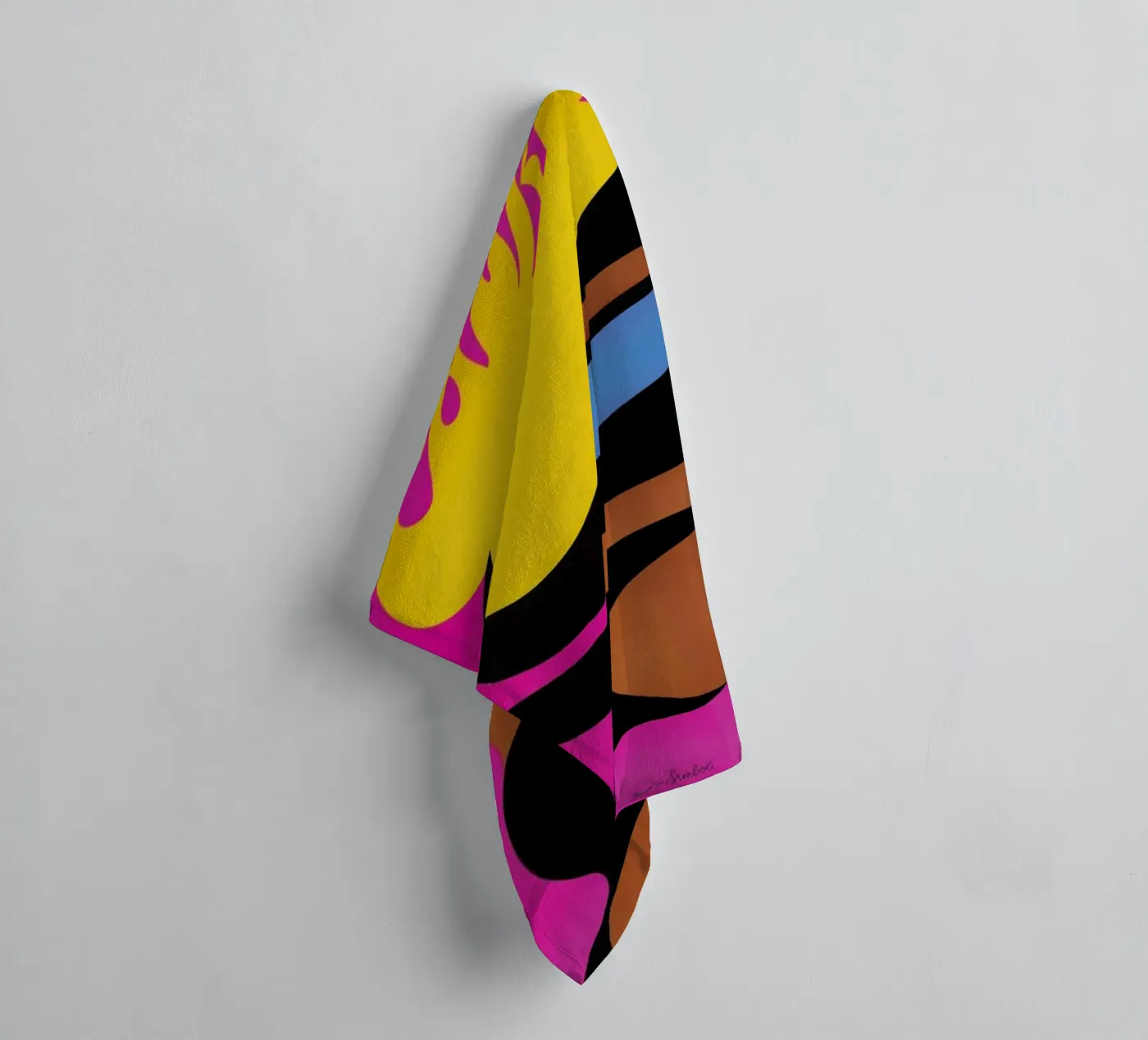 Taurus badhanddoek van Simboli Design