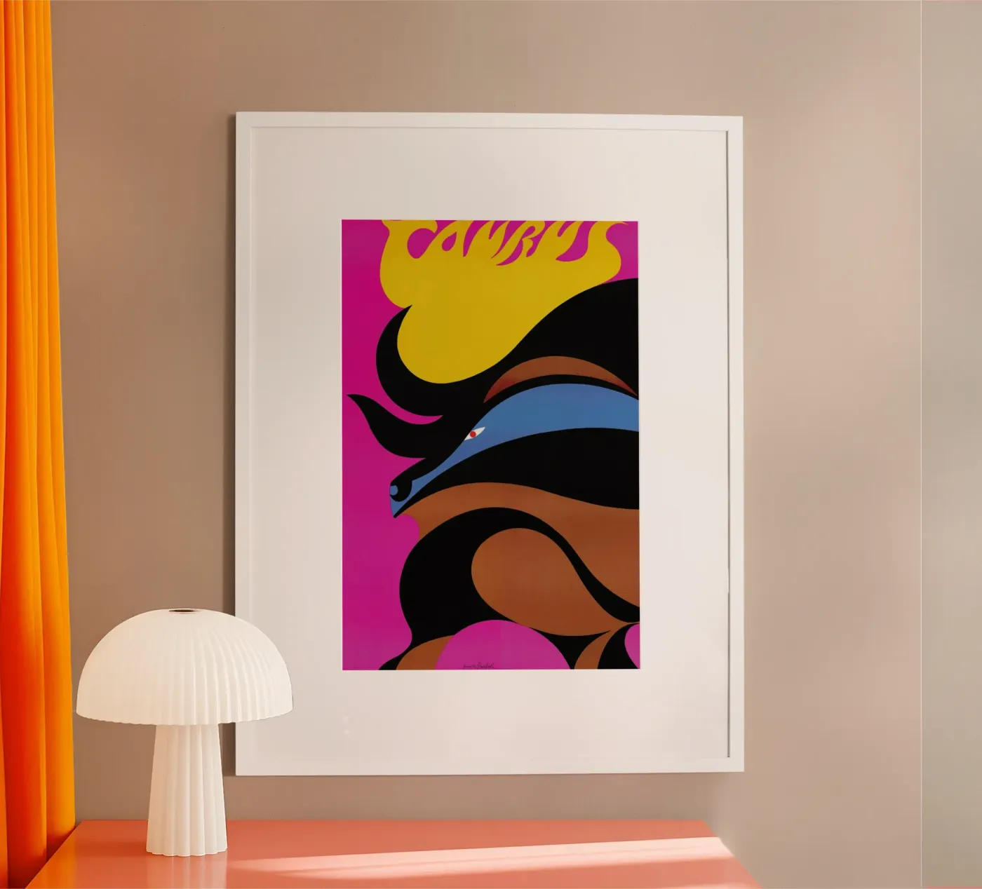 Taurus poster by Simboli Design