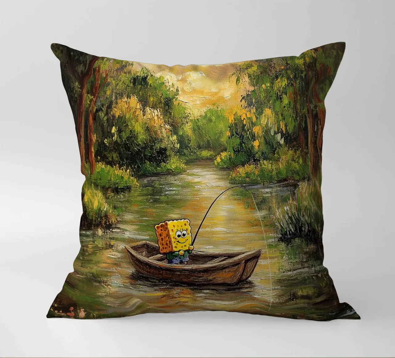 Bob by the river cuscino da Dikhotomy