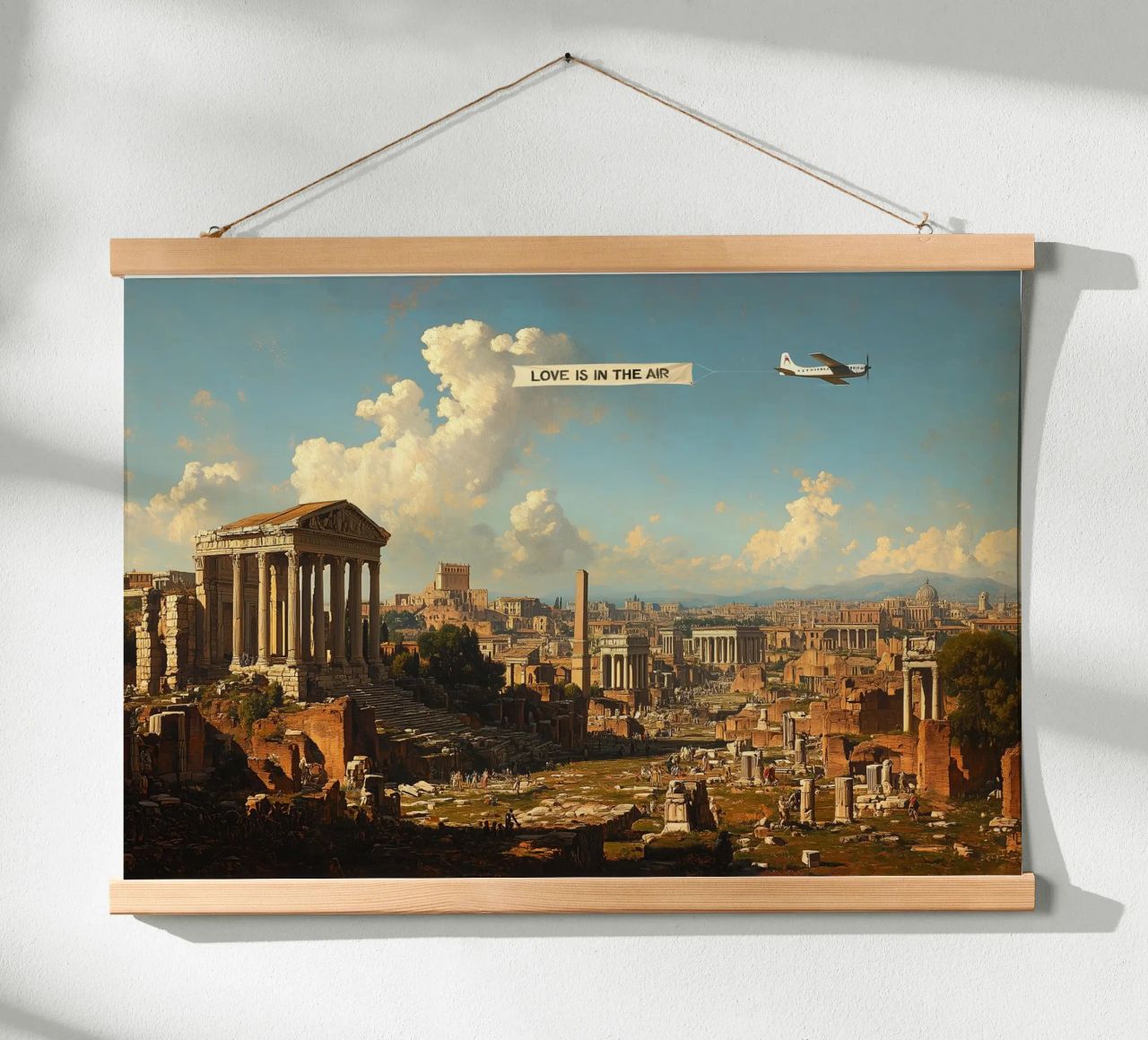 Love is in the air poster by Dikhotomy