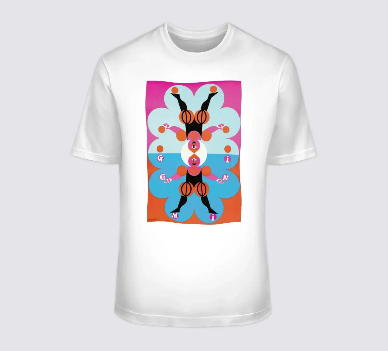 Gemini t-shirt da Simboli Design
