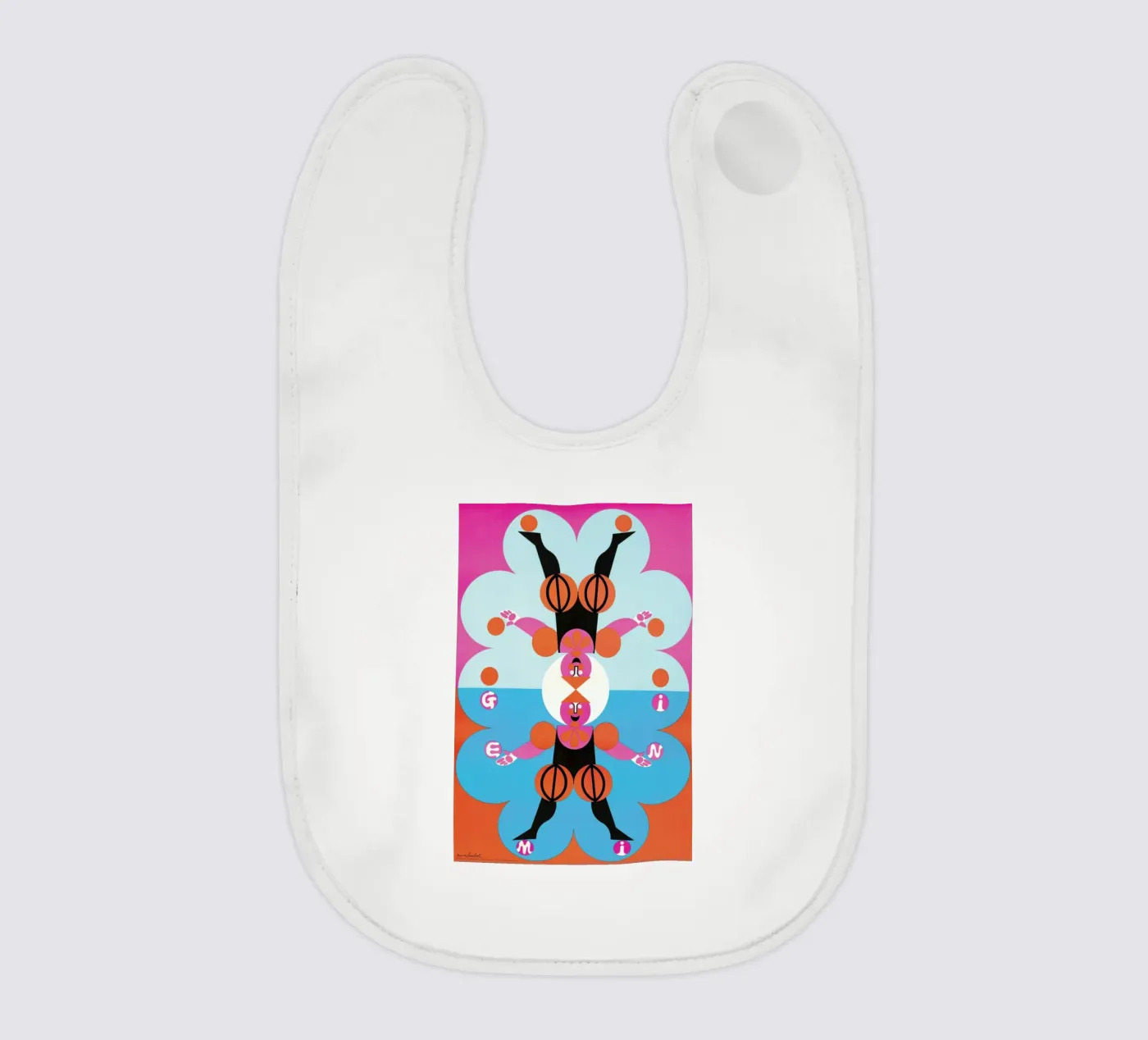 Gemini Babylätzchen von Simboli Design