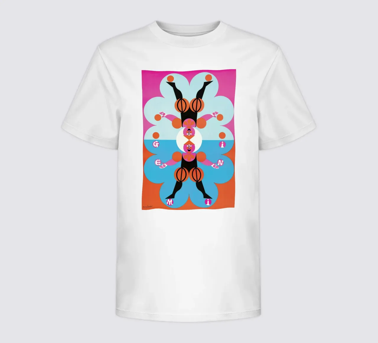 Gemini t-shirt bambini da Simboli Design