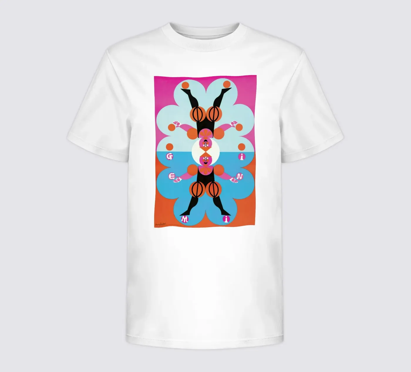 Gemini t-shirt bambini da Simboli Design
