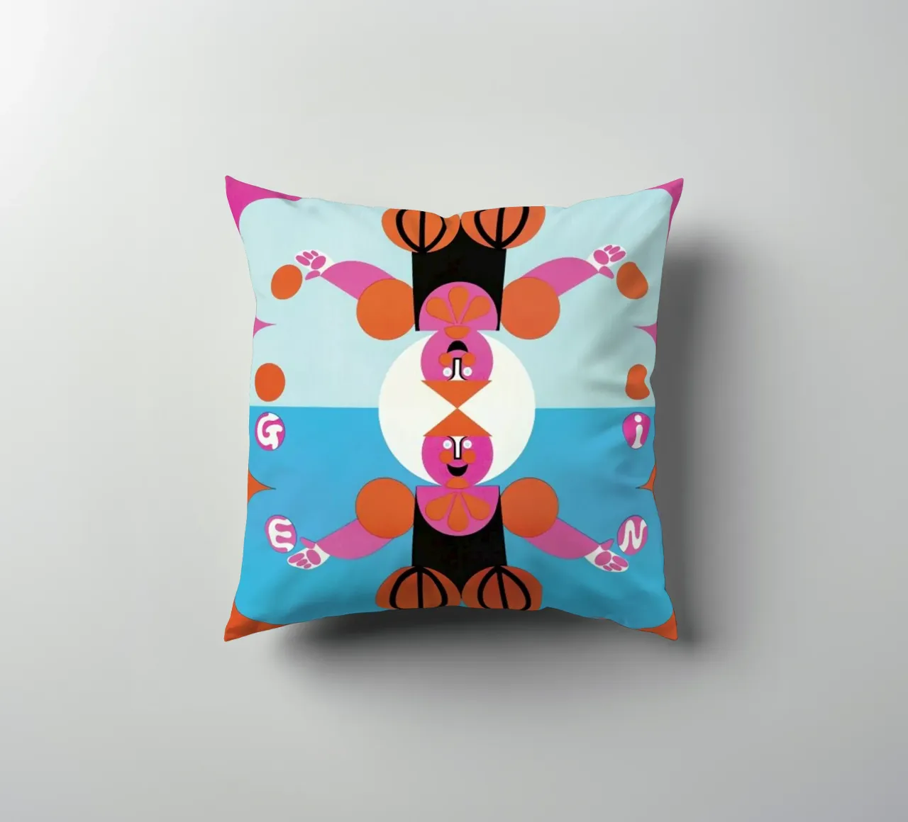 Gemini cuscino da Simboli Design