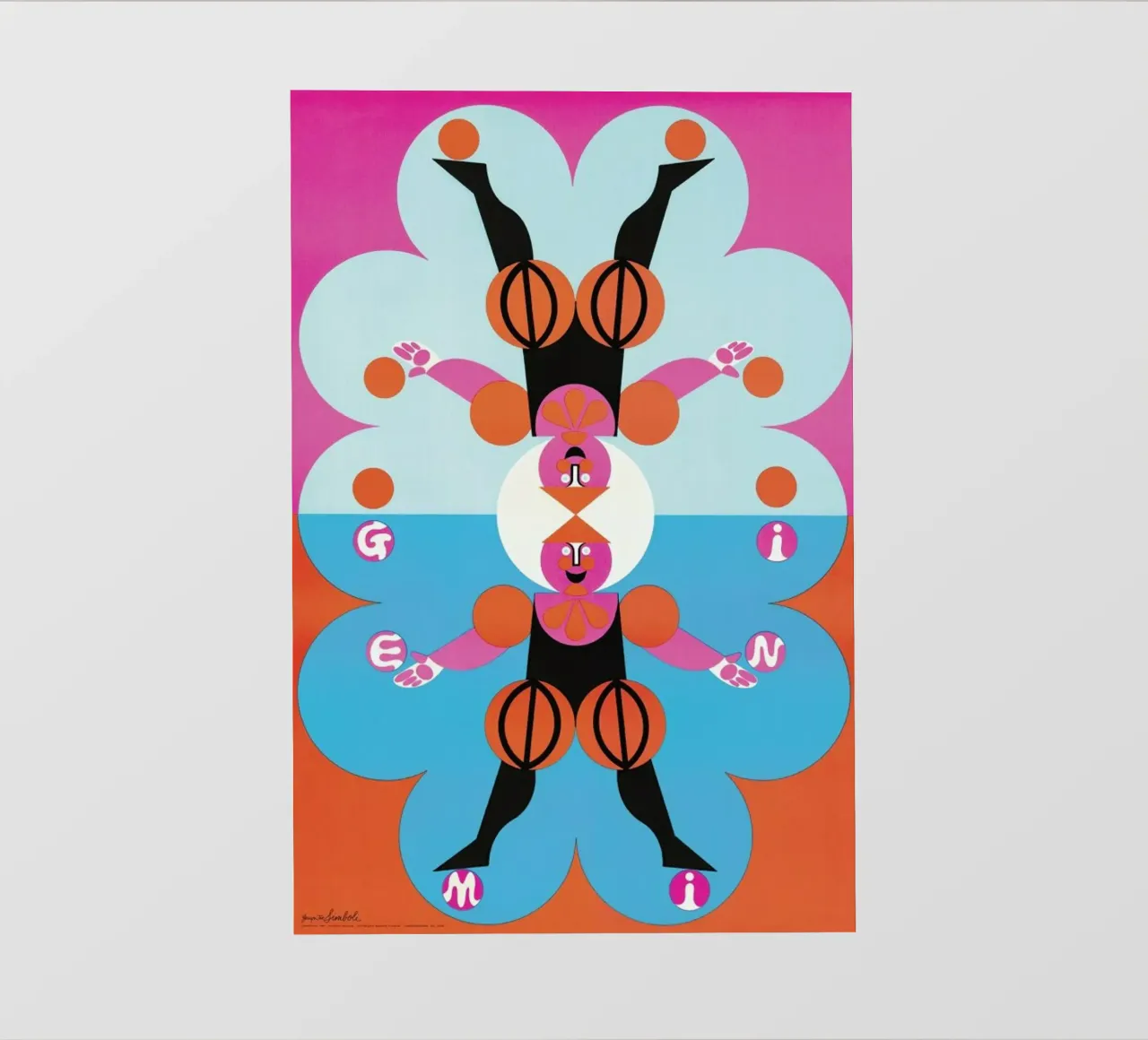 Gemini pellicola backlit da Simboli Design