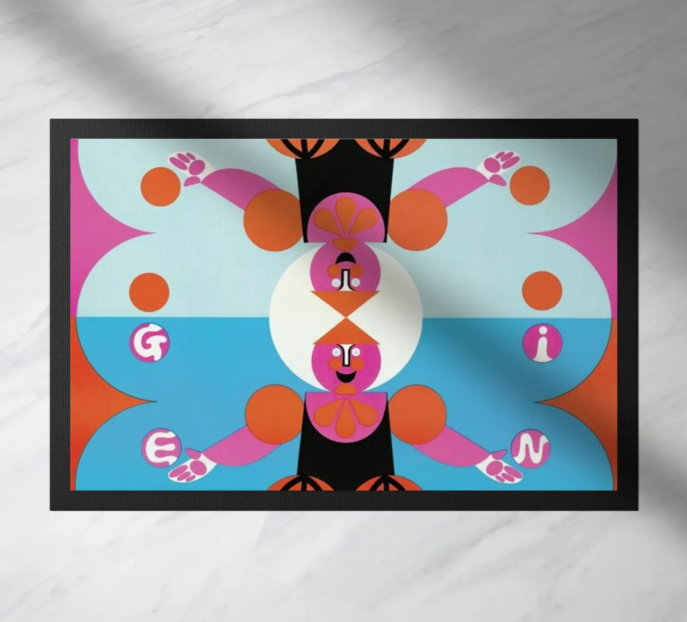 Gemini Fußmatte von Simboli Design