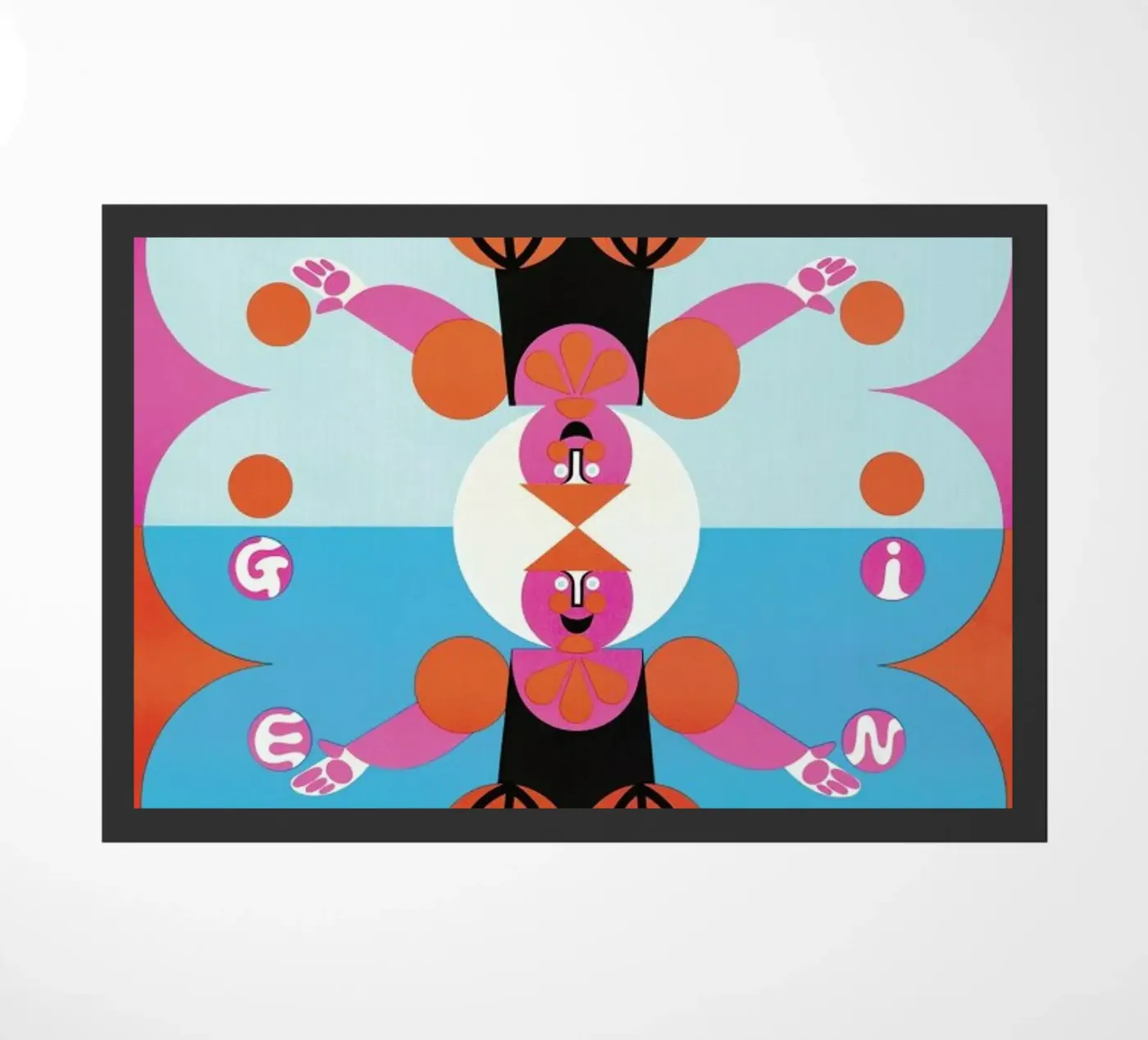 Gemini Fußmatte von Simboli Design