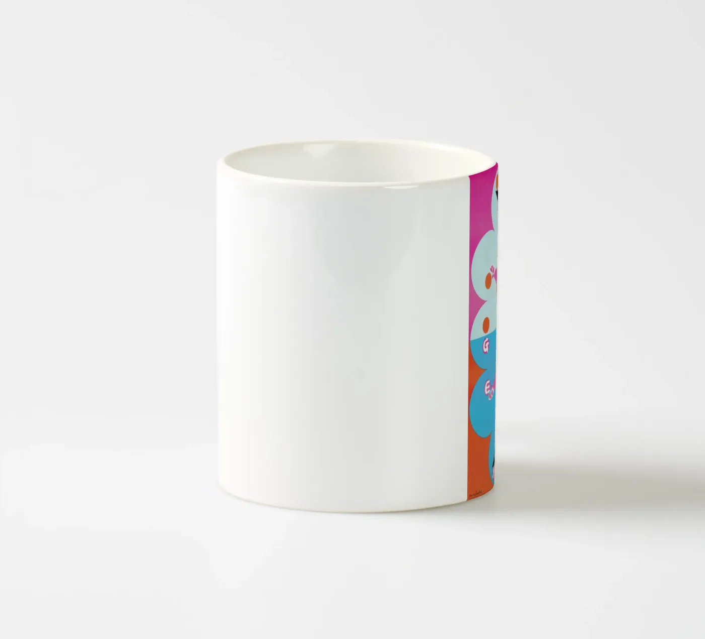 Gemini ceramic mug by Simboli Design