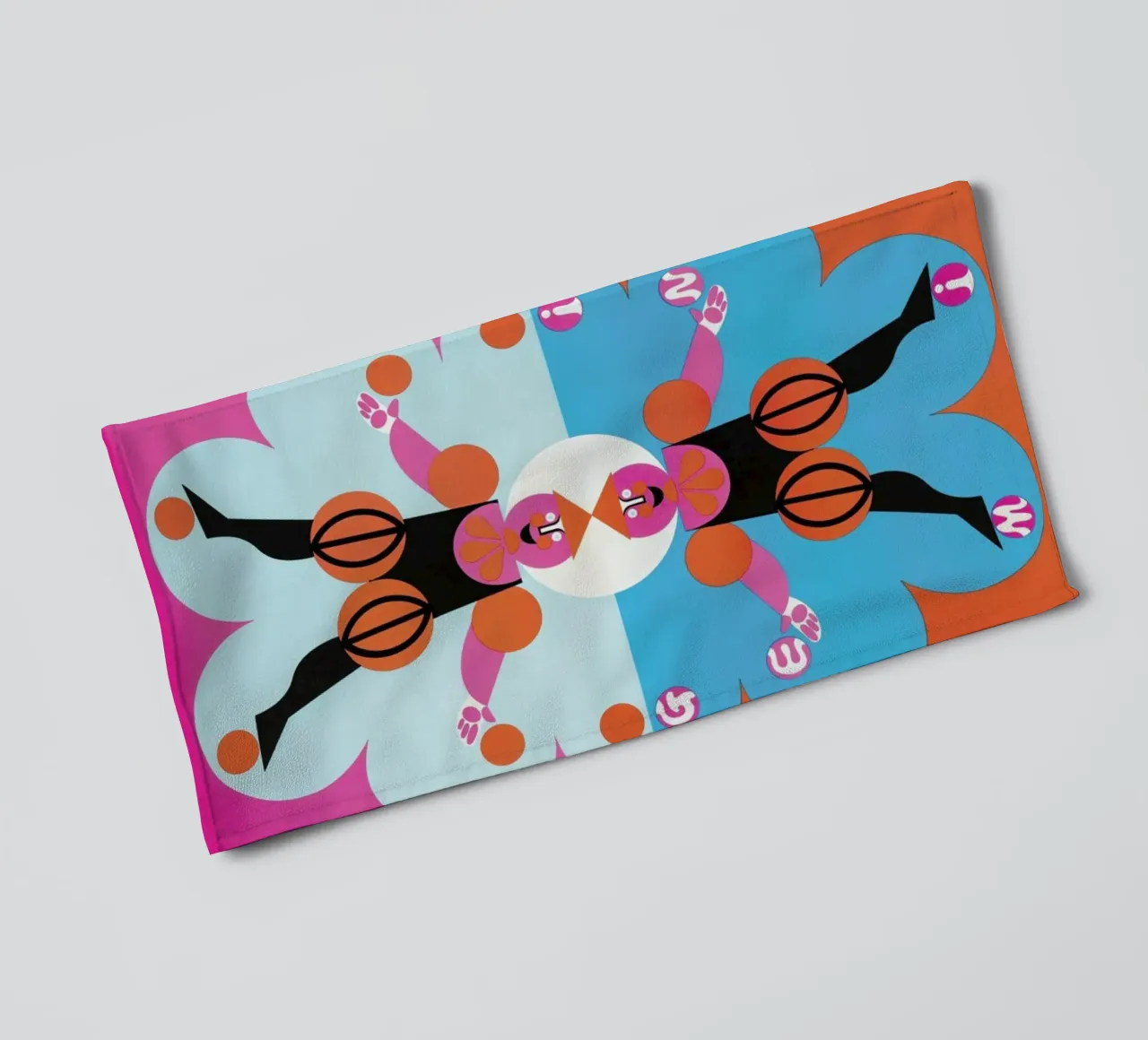 Gemini badhanddoek van Simboli Design