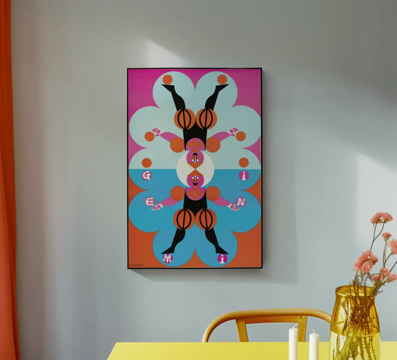 Gemini Acryl-Glas von Simboli Design