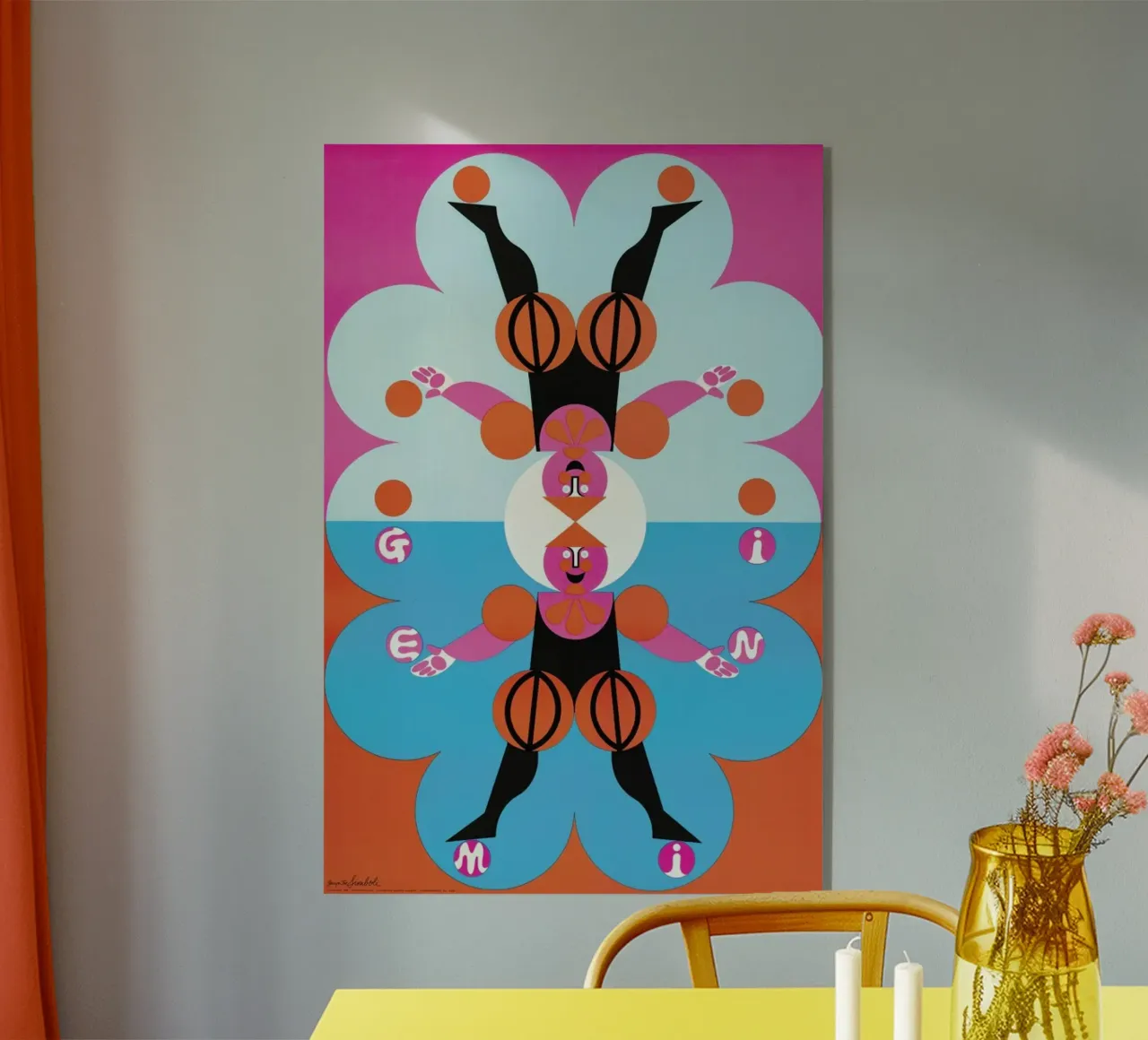 Gemini Acryl-Glas von Simboli Design